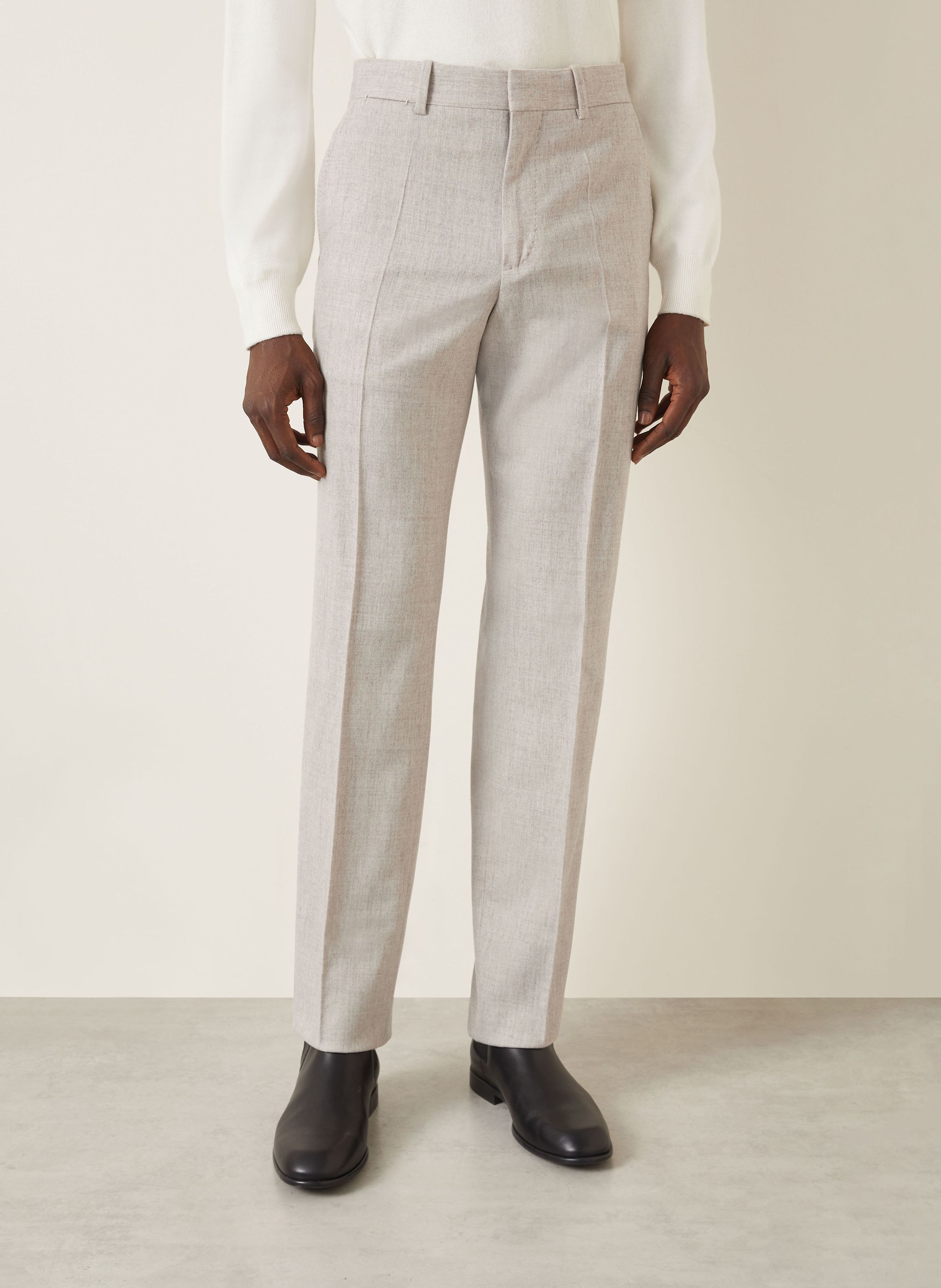 Thumbnail - Agnona Chino Regular Fit beige