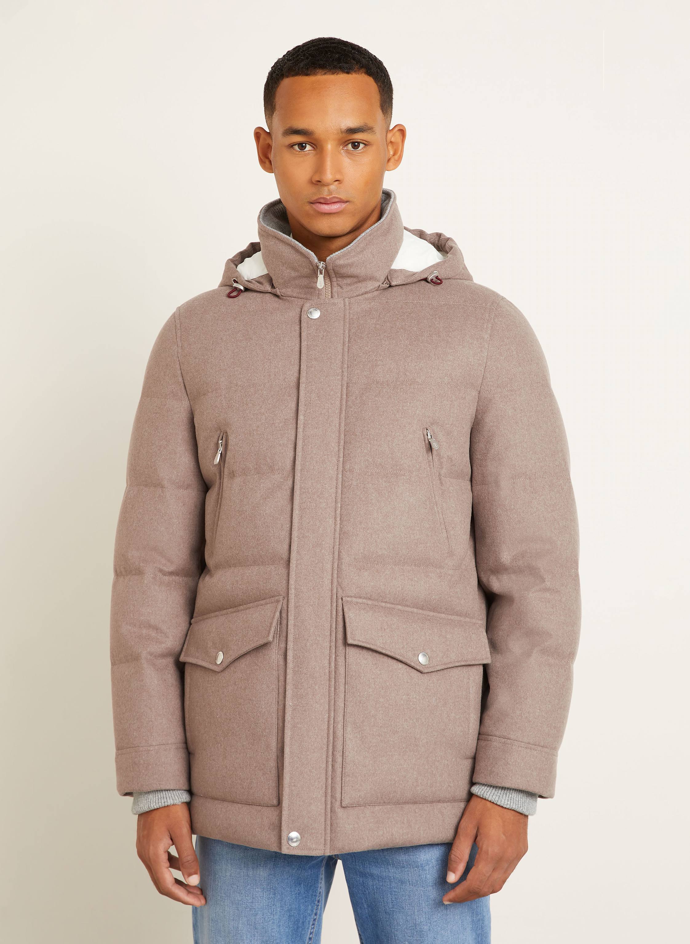 Thumbnail - Brunello Cucinelli Daunenparka braun