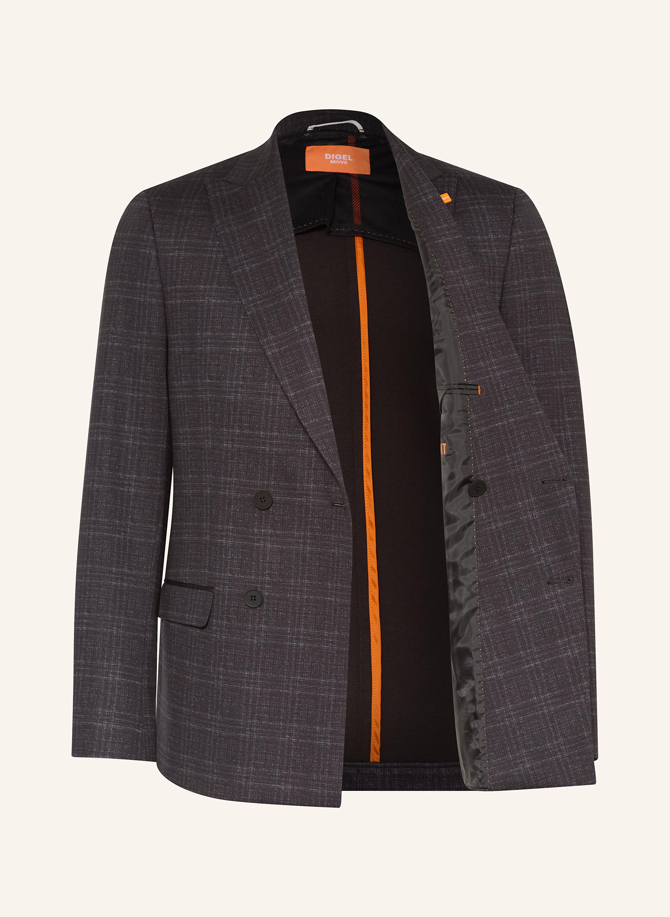 Thumbnail - Digel Move Anzugsakko Atos Slim Fit schwarz