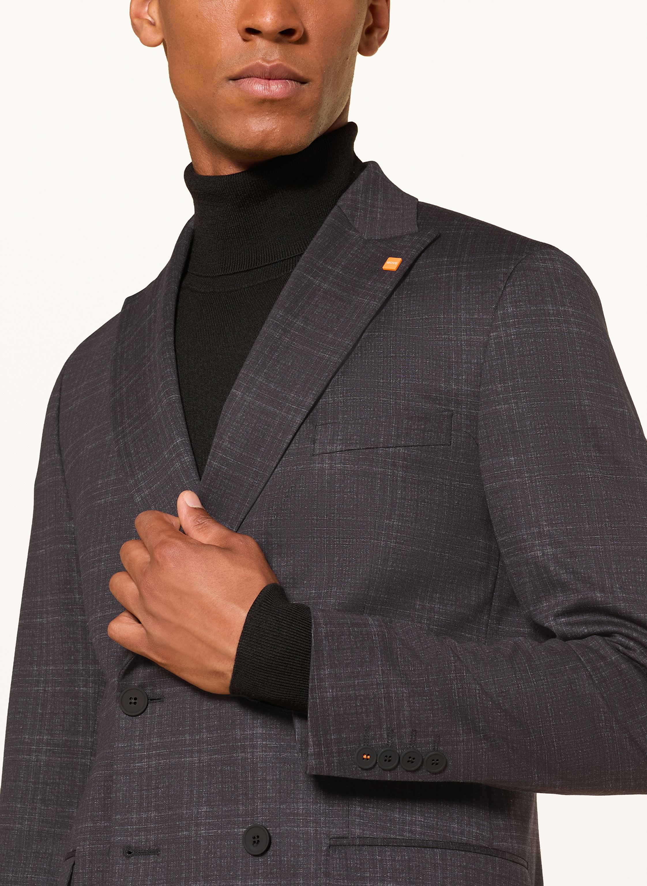 Thumbnail - Digel Move Anzugsakko Atos Slim Fit schwarz