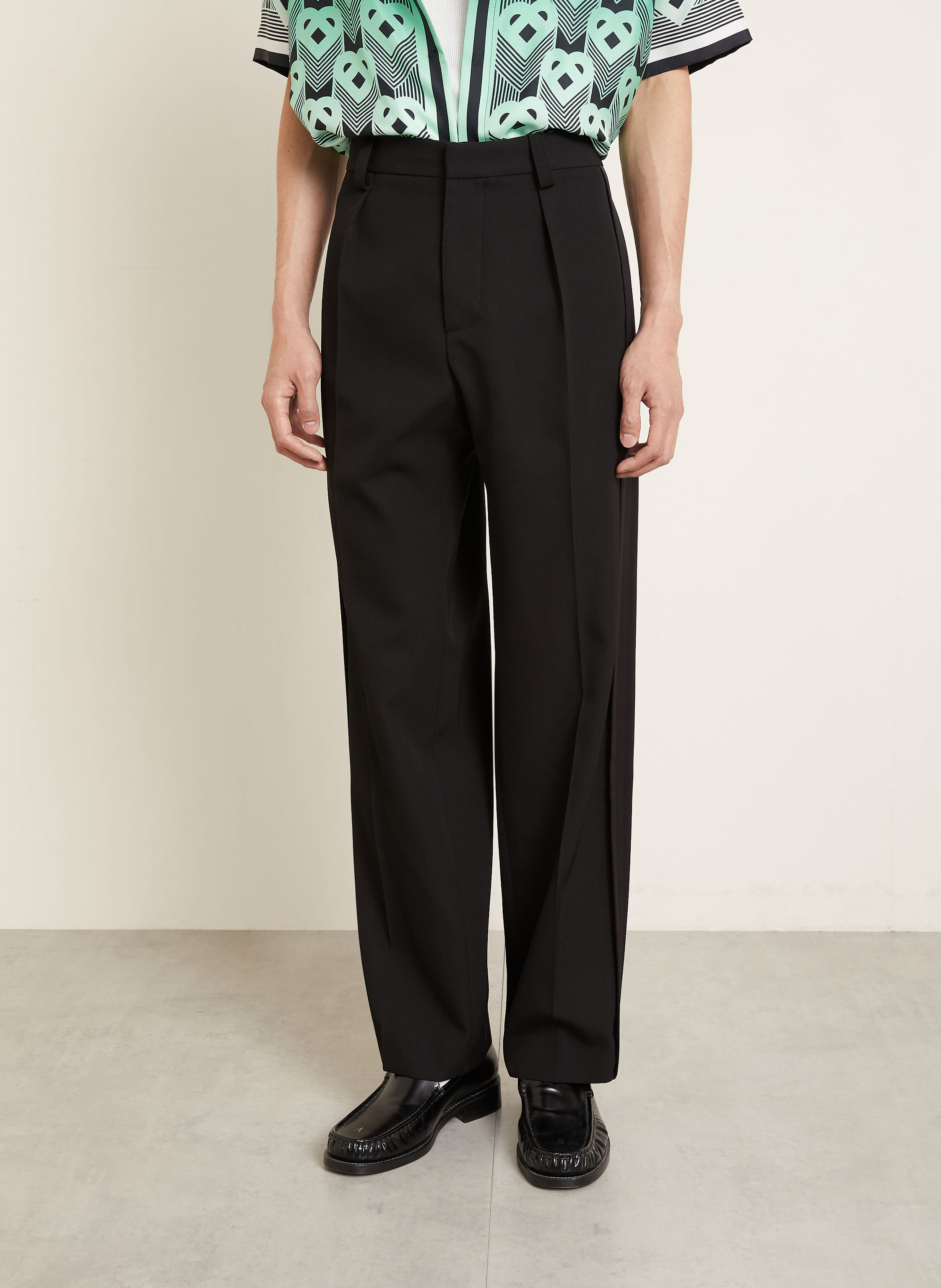 Thumbnail - Casablanca Hose Relaxed Fit schwarz