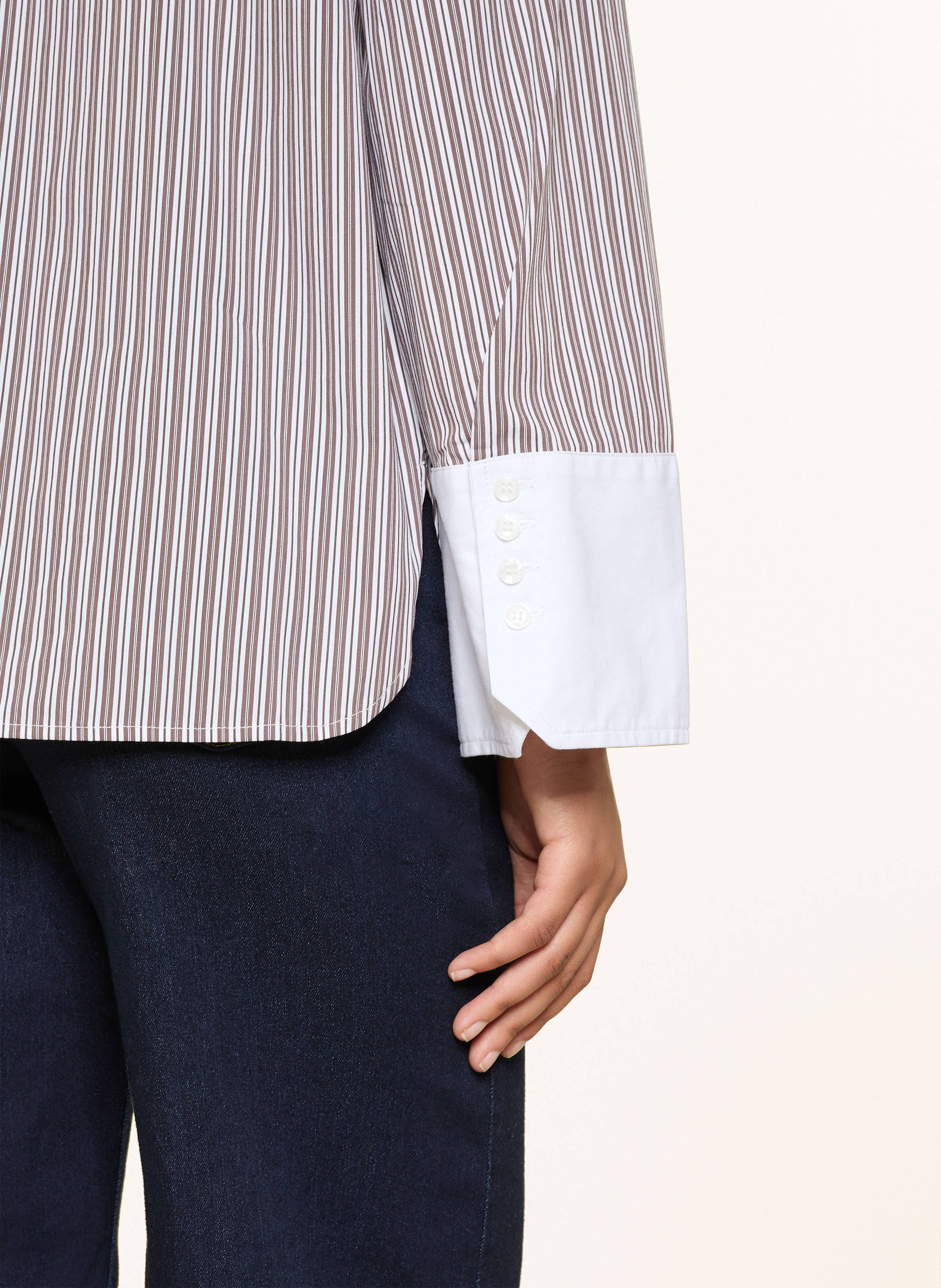 Thumbnail - Neo Noir Hemdbluse Dranila braun