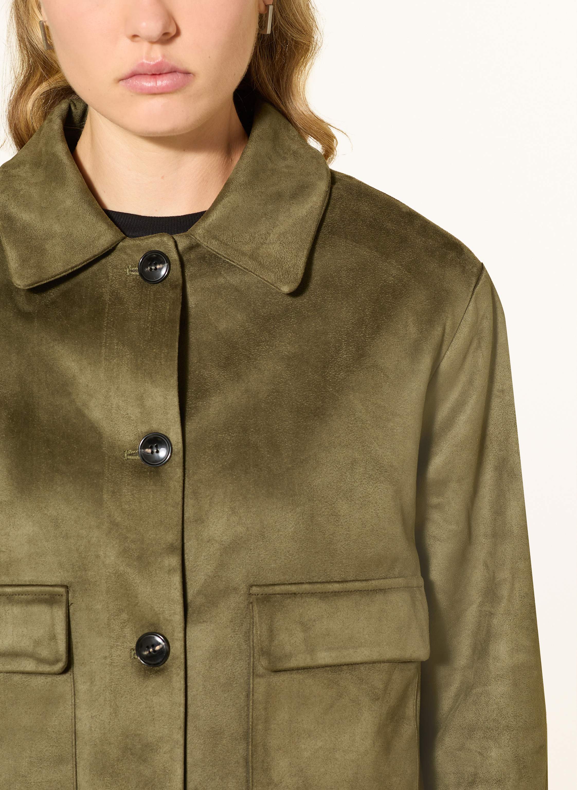 Thumbnail - Neo Noir Lederjacke Romana gruen