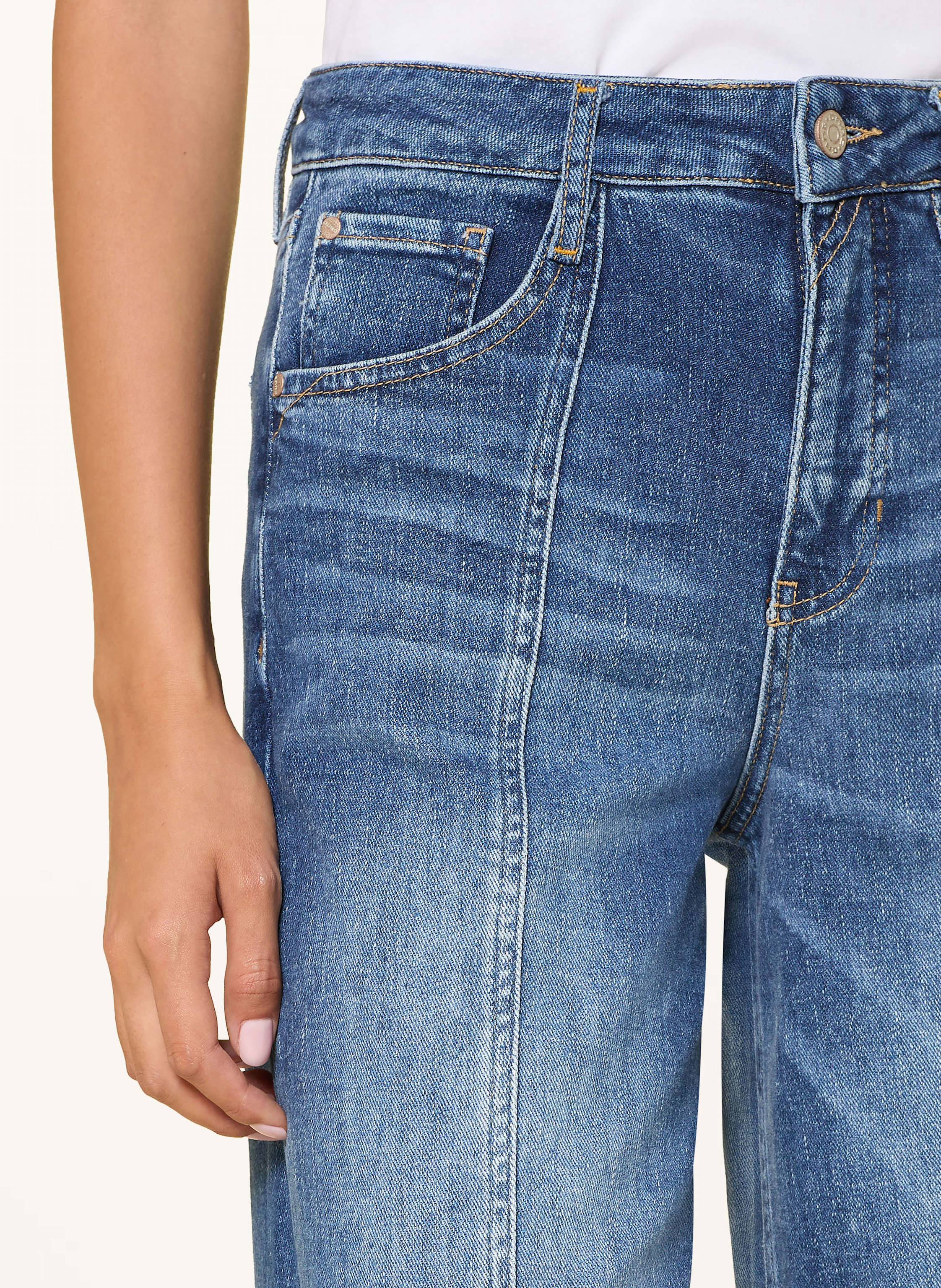 Thumbnail - Gang Wide Leg Jeans 94jenna blau