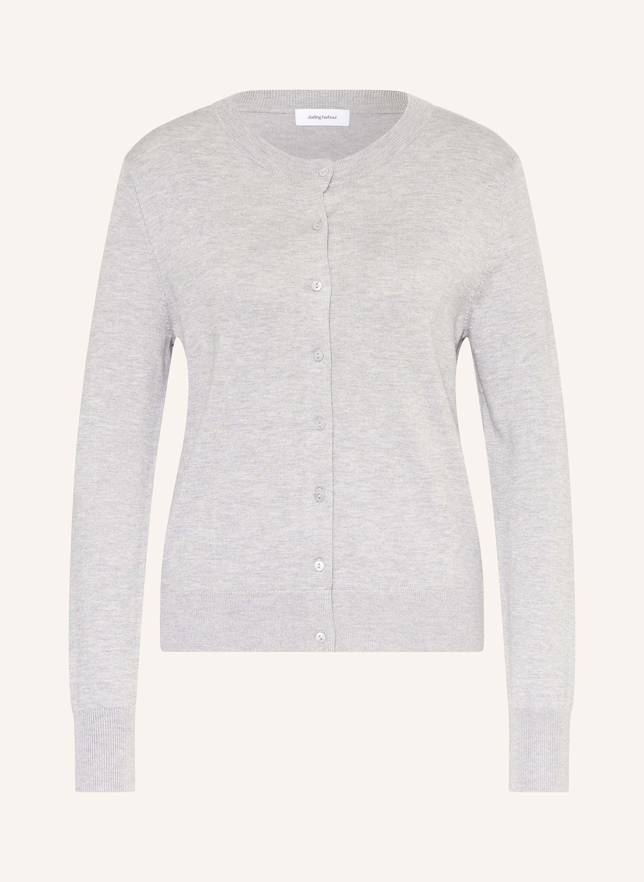 Darling Harbour Strickjacke grau