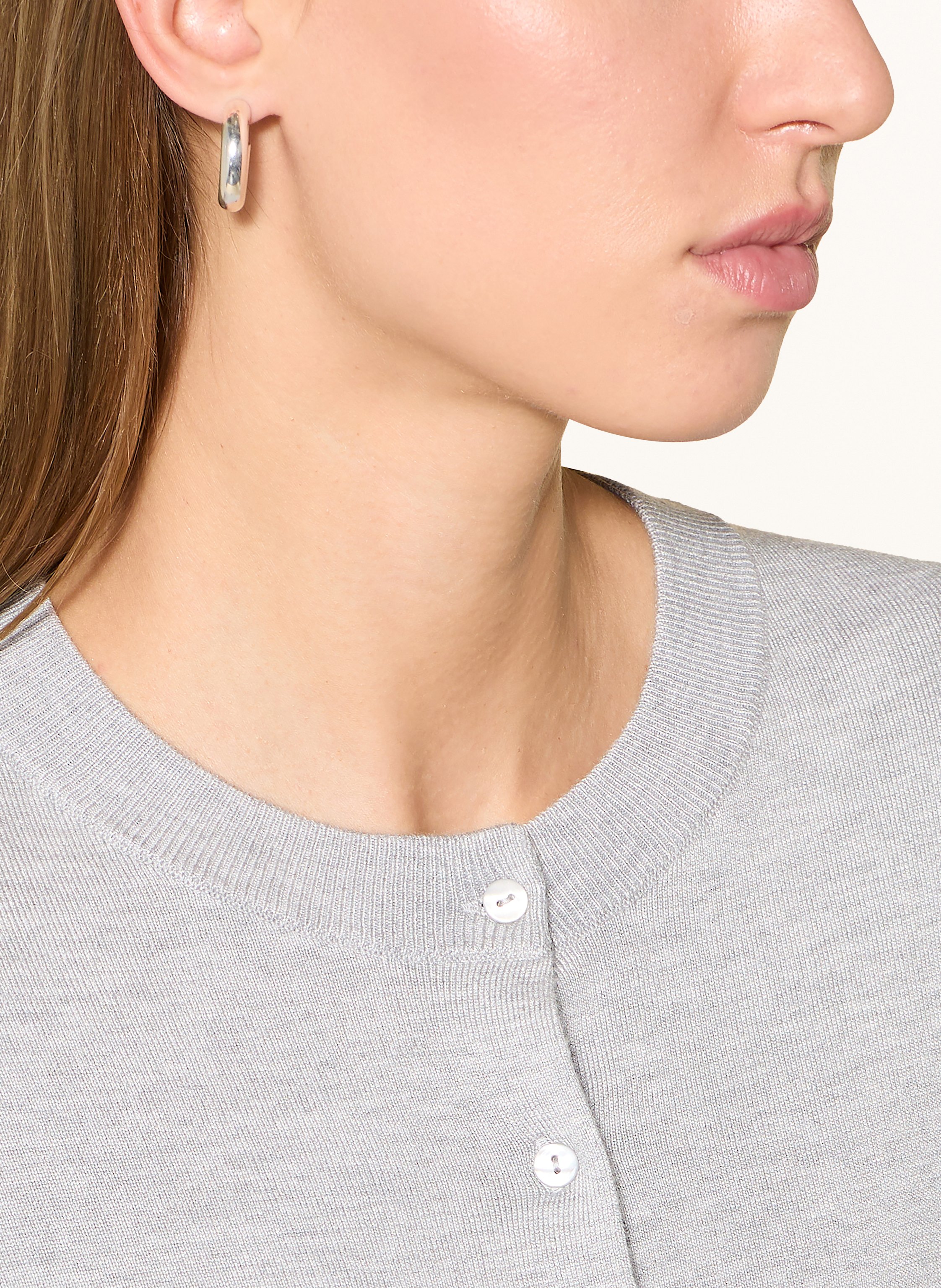 Thumbnail - Darling Harbour Strickjacke grau