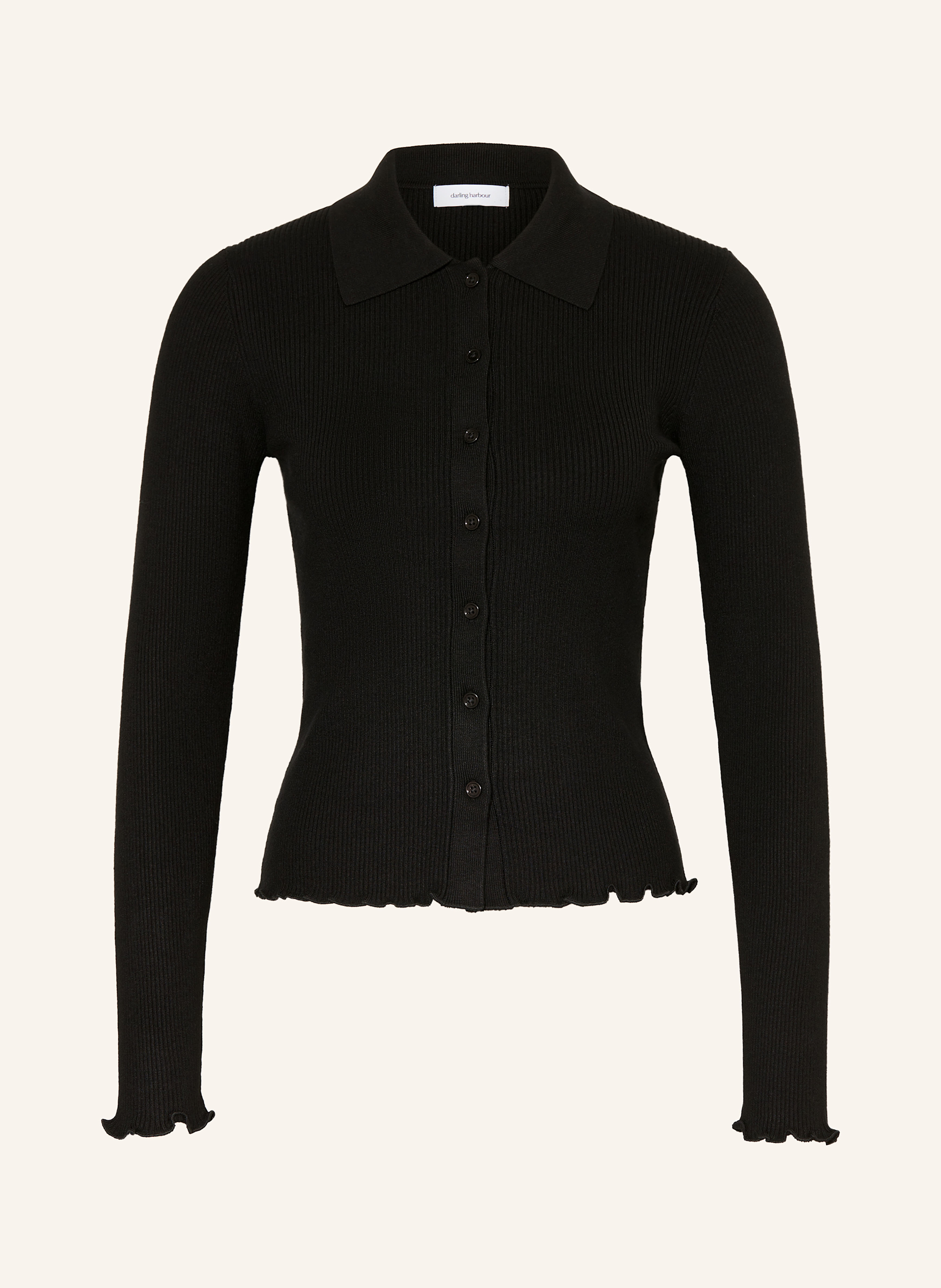 Darling Harbour Strickjacke schwarz