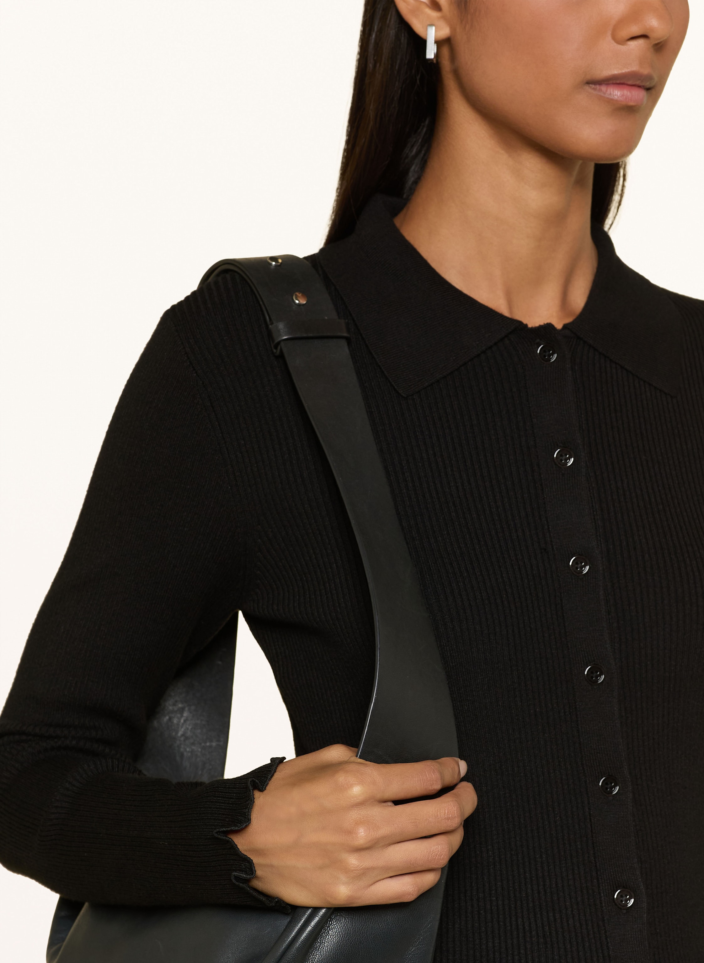 Thumbnail - Darling Harbour Strickjacke schwarz