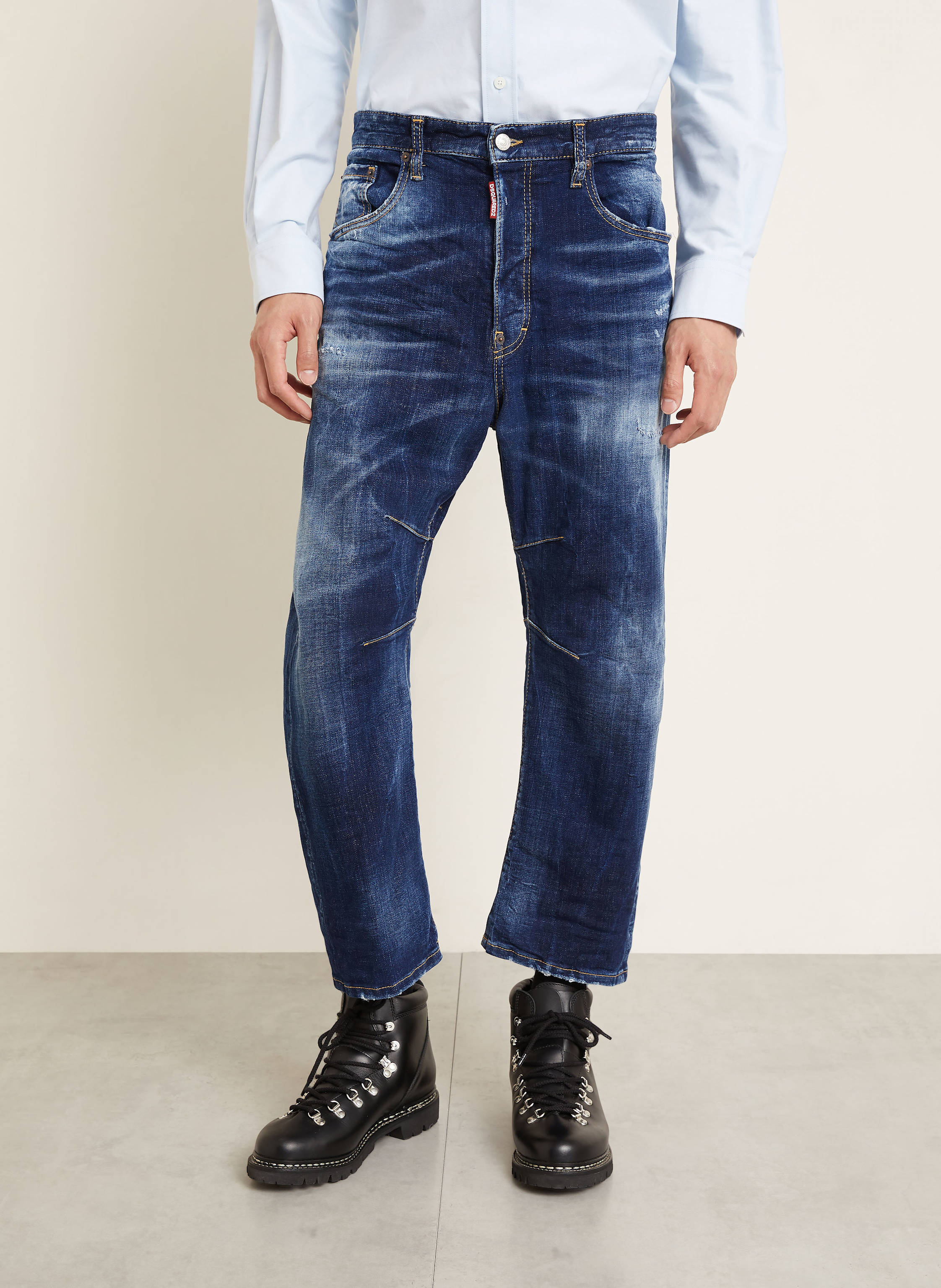 Thumbnail - dsquared2 Jeans Ducati Kawaii Straight Fit blau