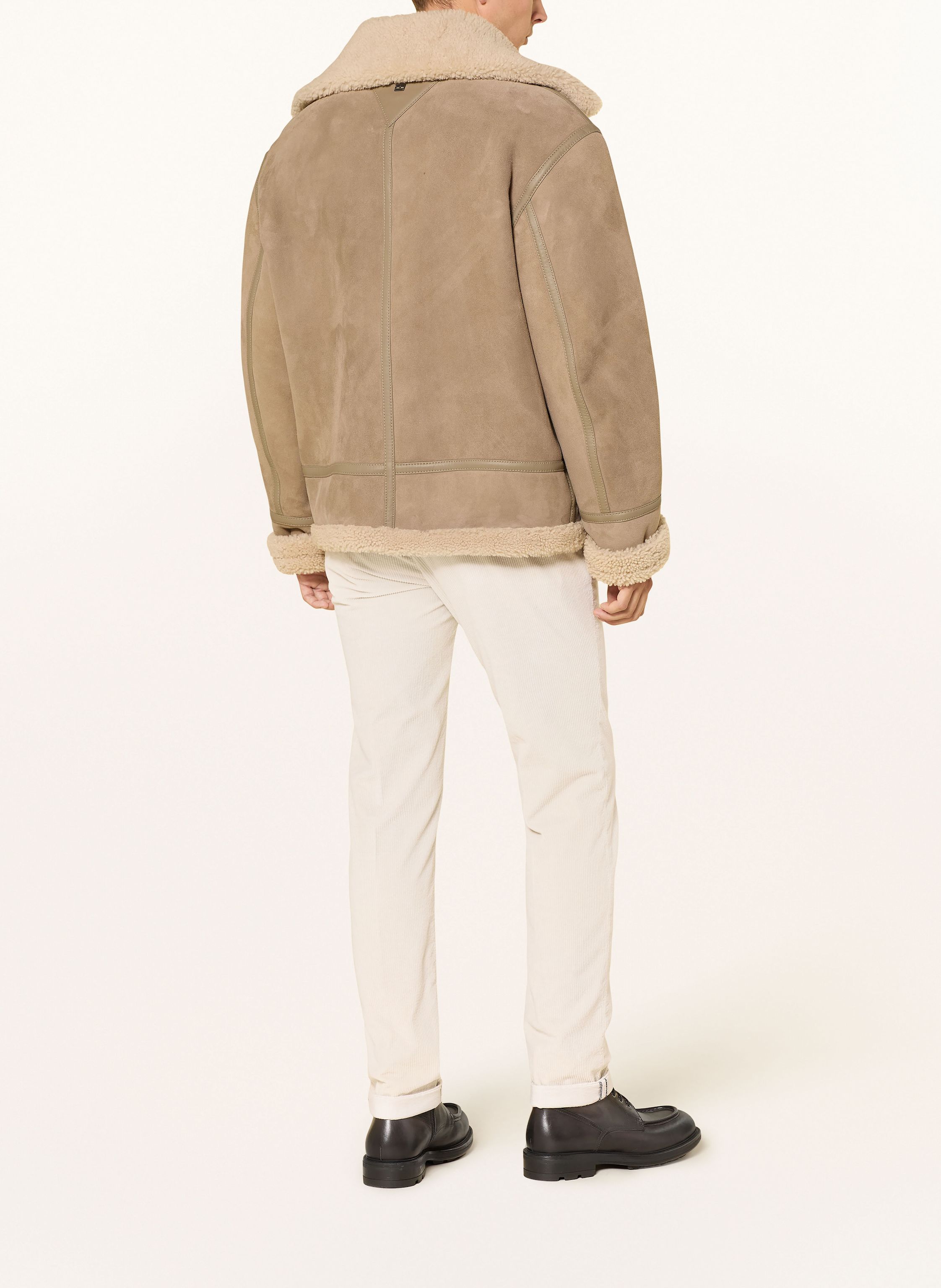 Thumbnail - Mason's Cordchino Extra Slim Fit weiss