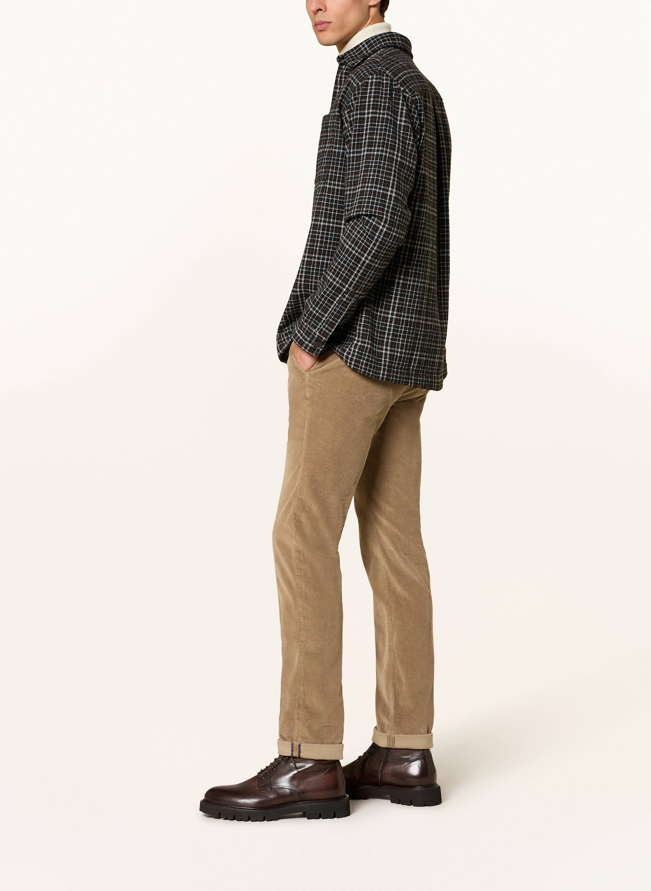 Thumbnail - Mason's Cordchino Extra Slim Fit beige