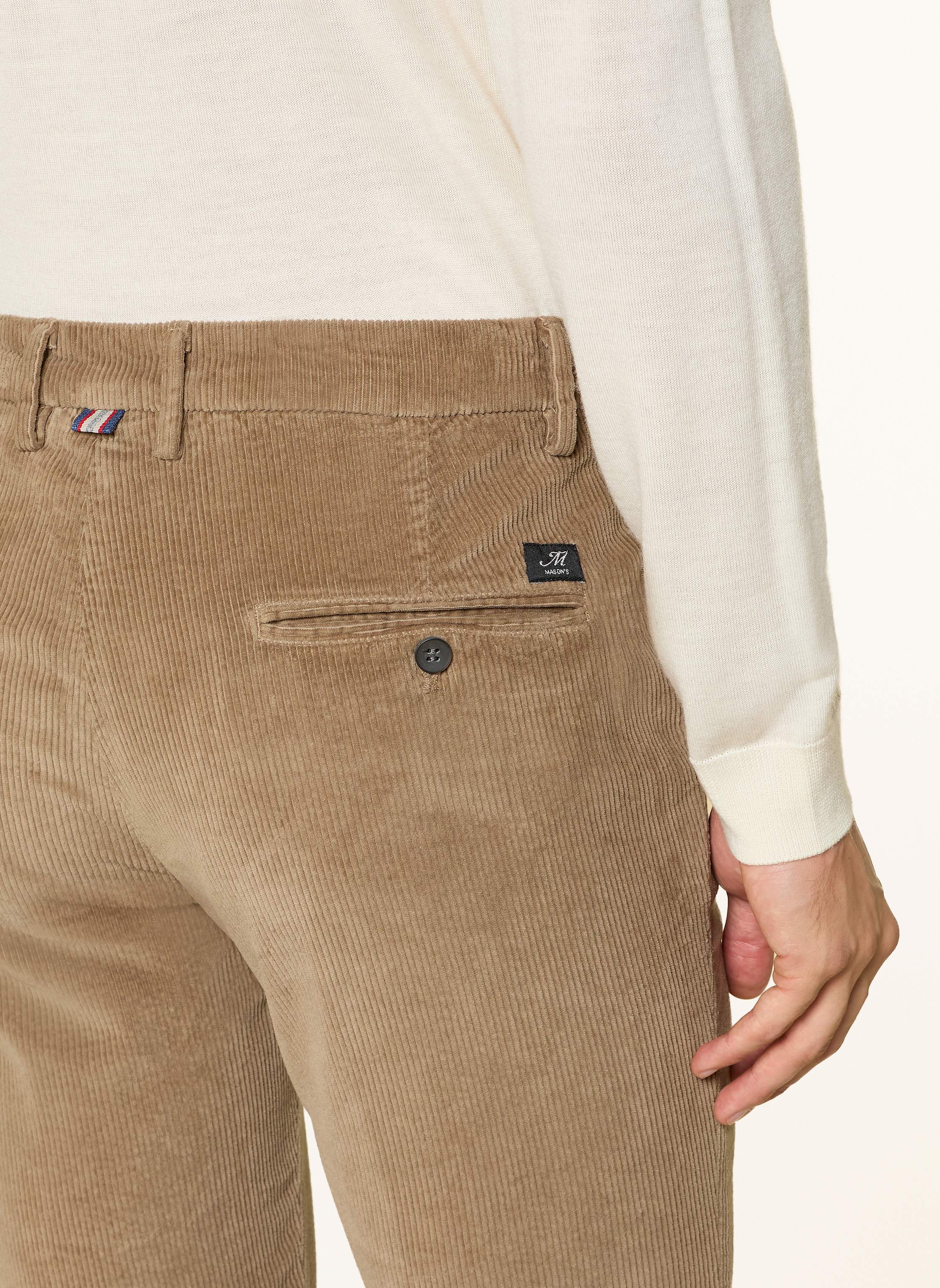 Thumbnail - Mason's Cordchino Extra Slim Fit beige