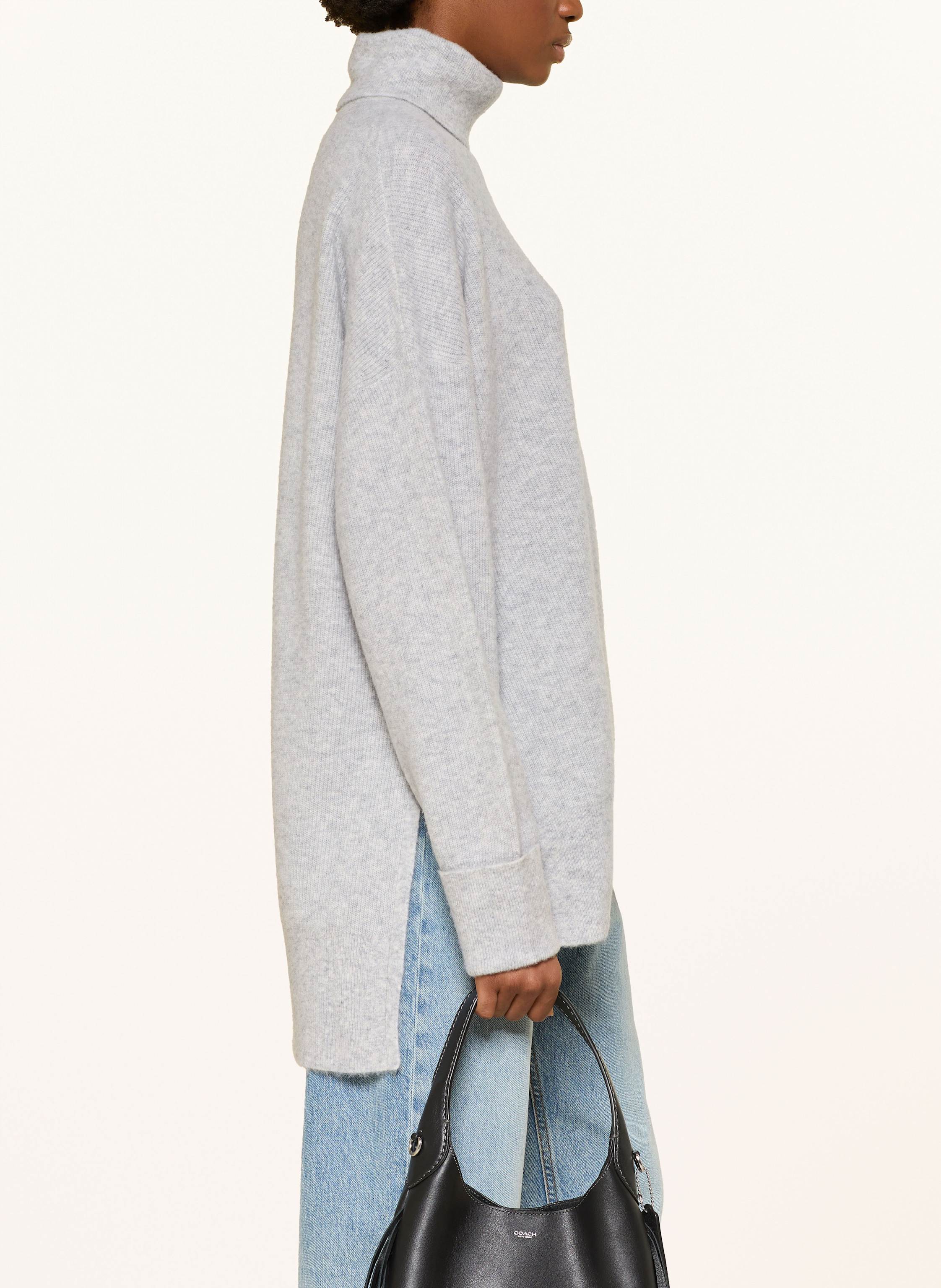 Thumbnail - American Vintage Rollkragenpullover Raxow grau