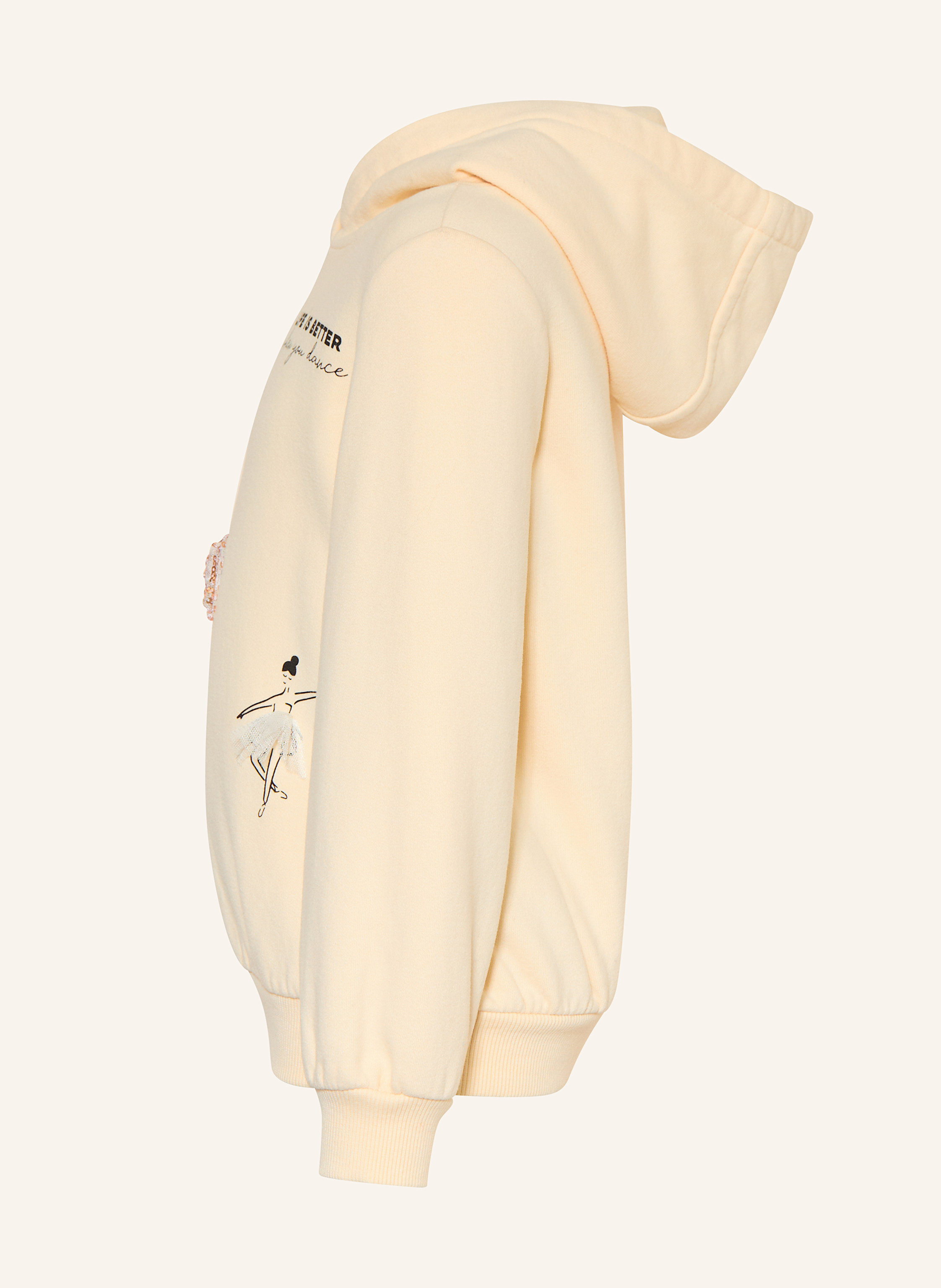 Thumbnail - S.Oliver Red Hoodie Mit Pailletten weiss