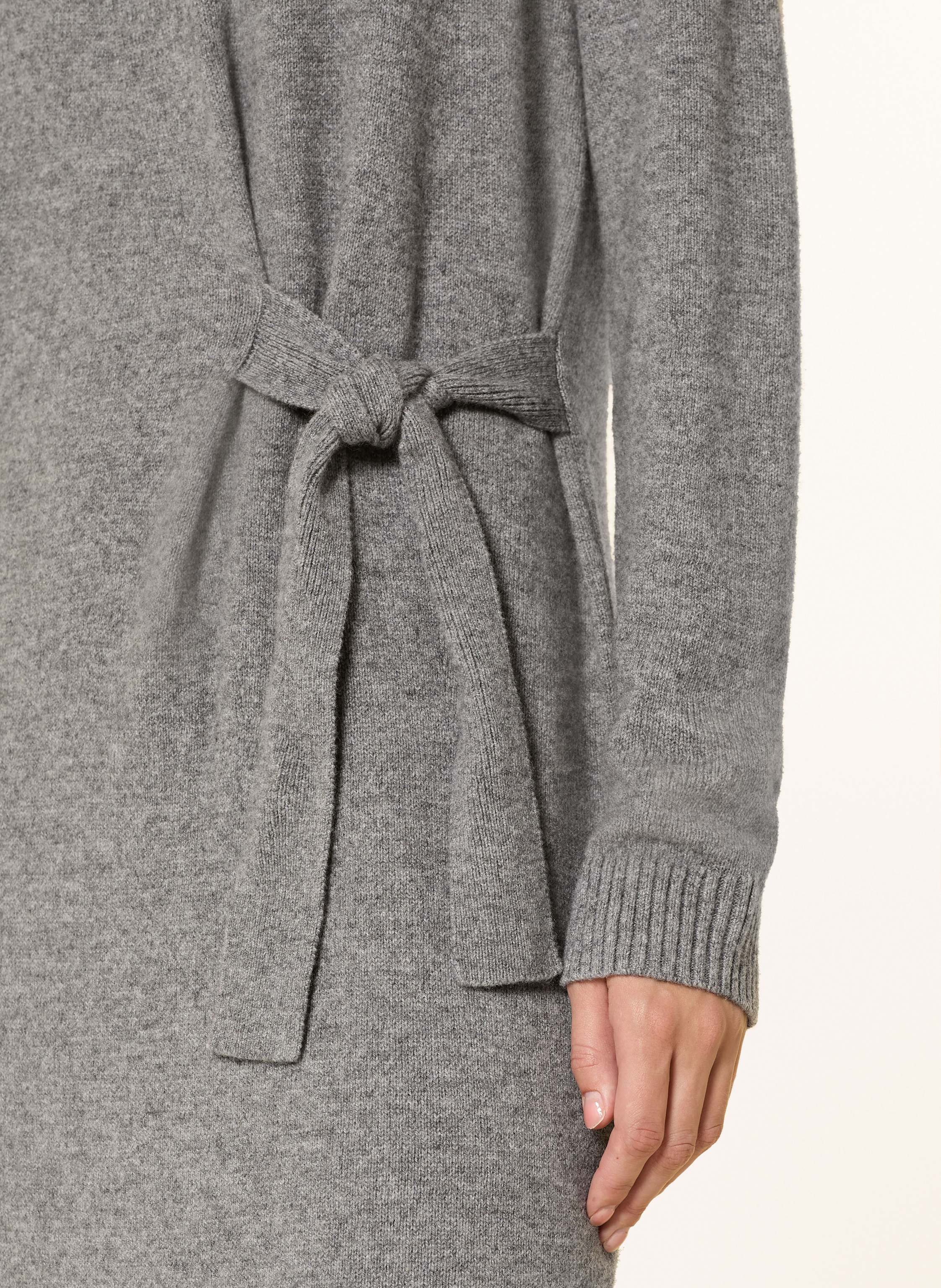 Thumbnail - Comma Strickkleid grau