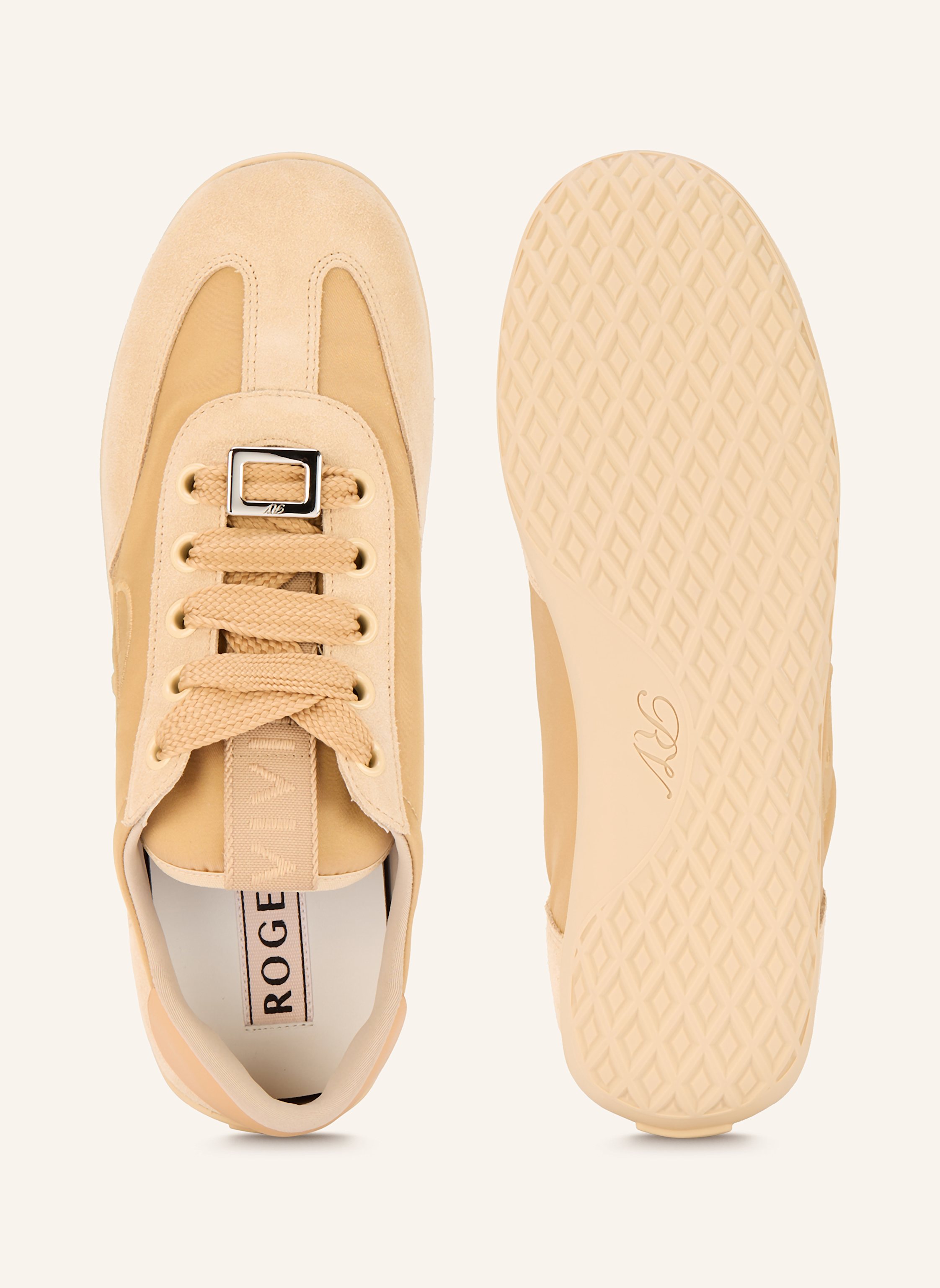 Thumbnail - Roger Vivier Sneaker Viv beige