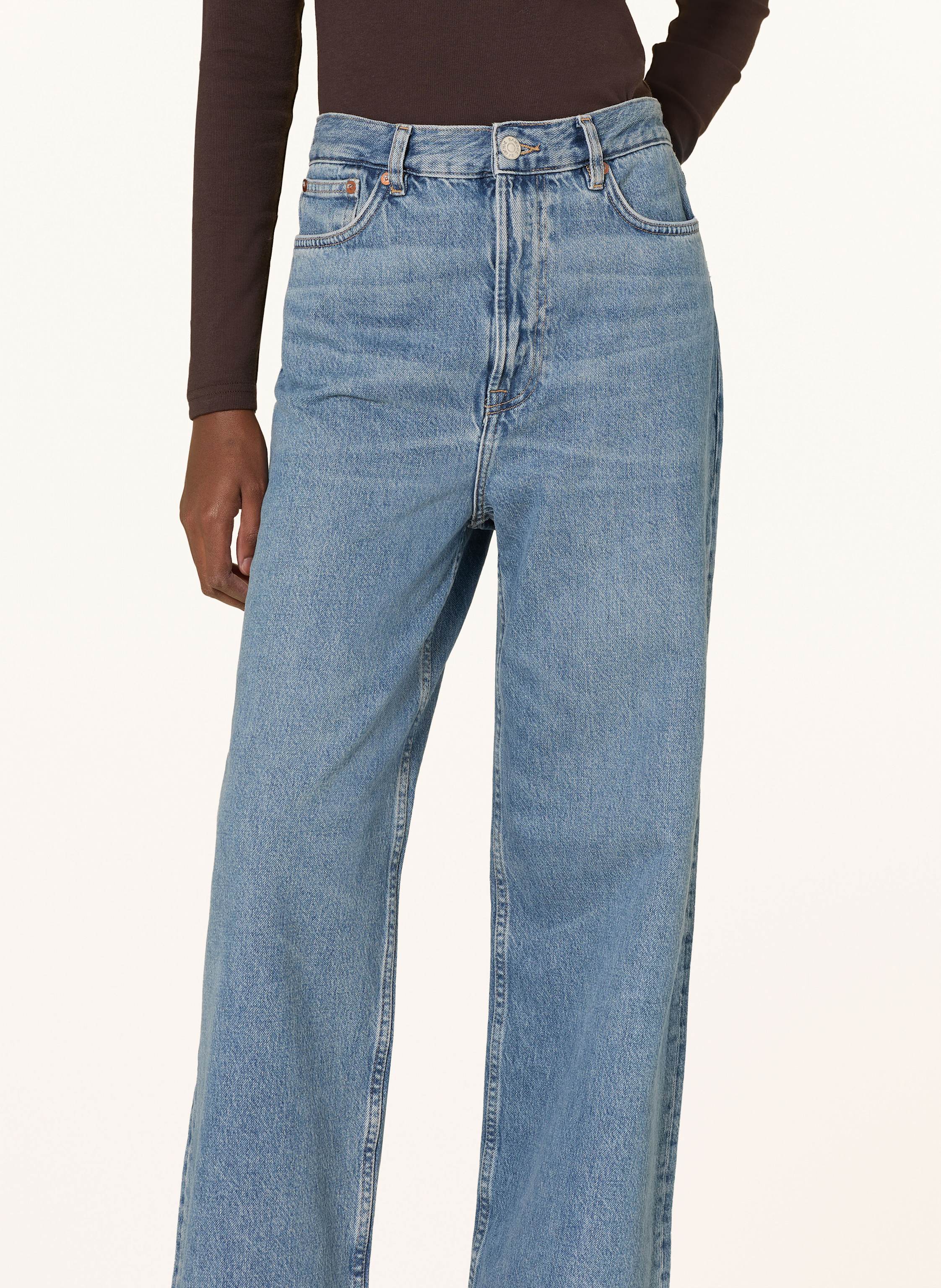 Thumbnail - Samsøe  Samsøe Wide Leg Jeans Rebecca blau