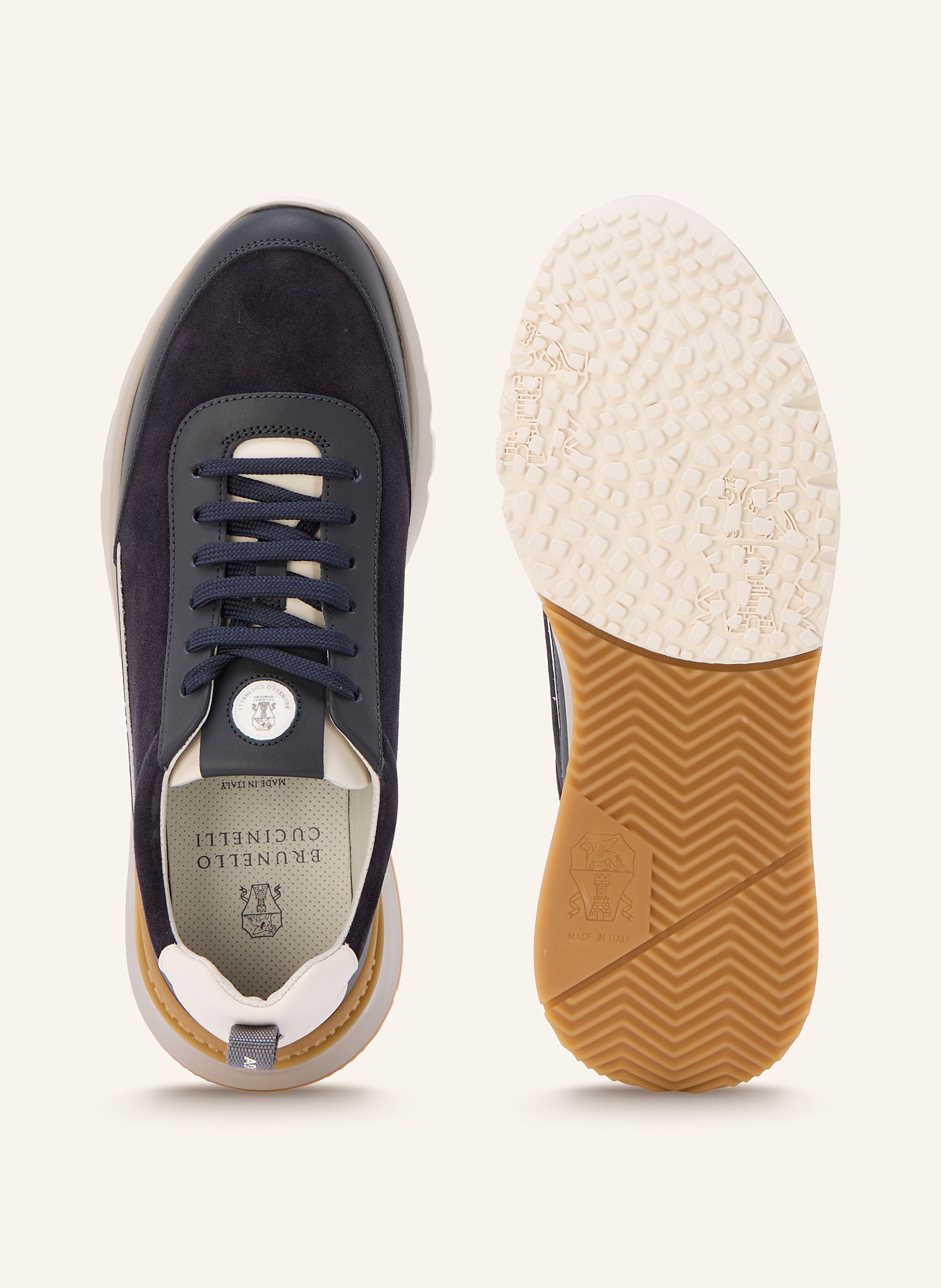 Thumbnail - Brunello Cucinelli Sneaker blau
