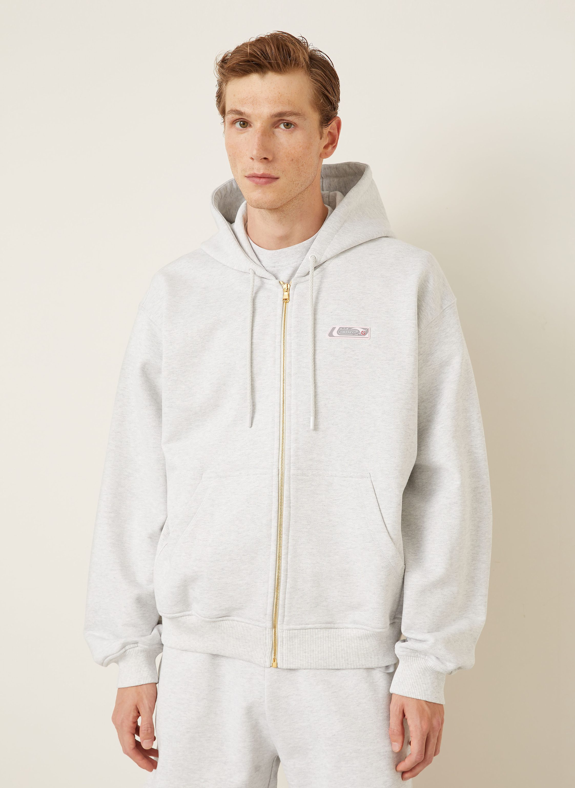 Thumbnail - Casablanca Sweatjacke grau