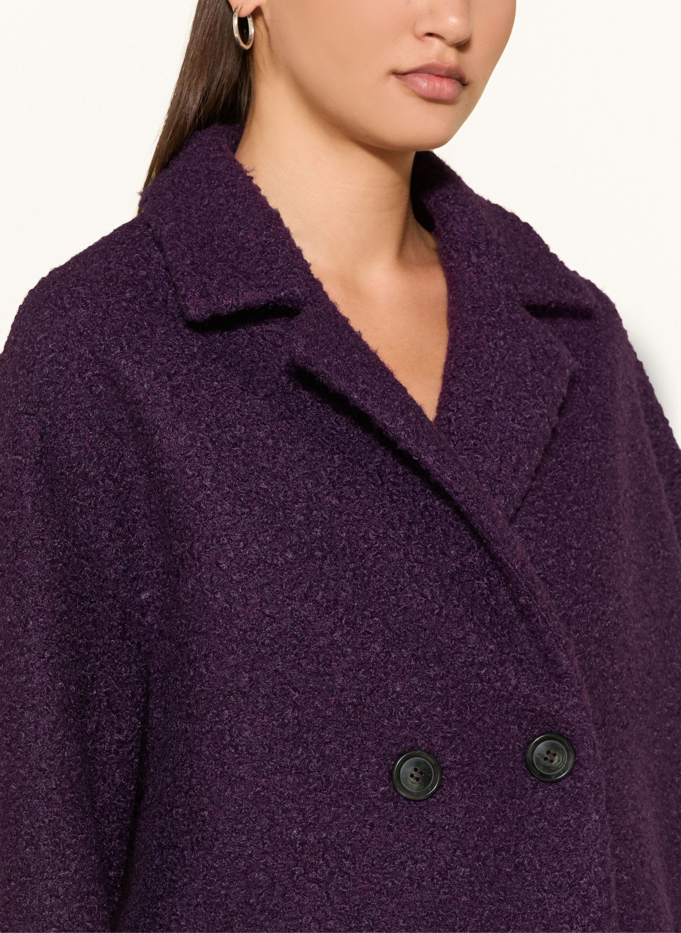 Thumbnail - Rich & Royal Bouclé-Jacke lila