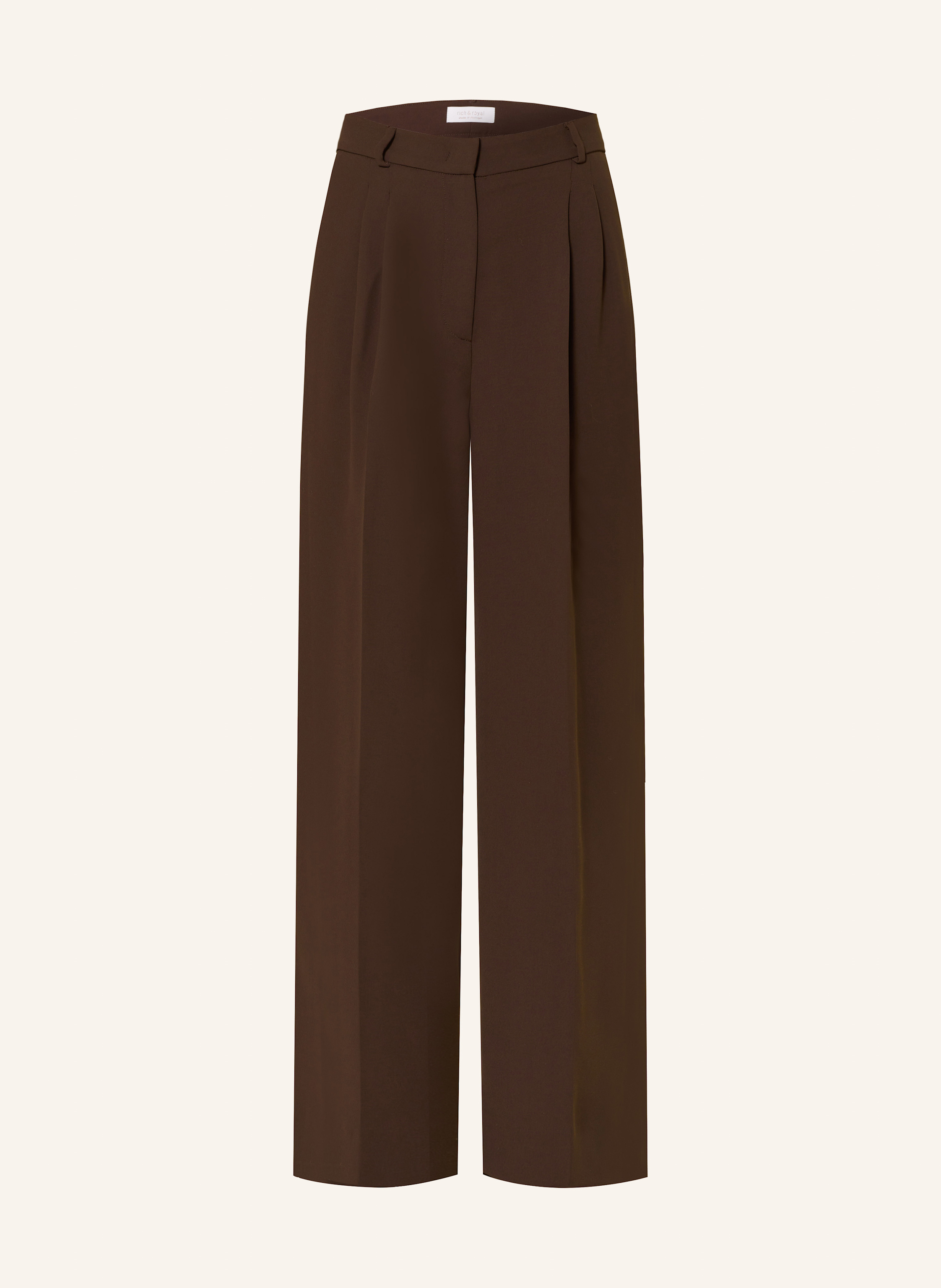Rich & Royal Marlenehose braun