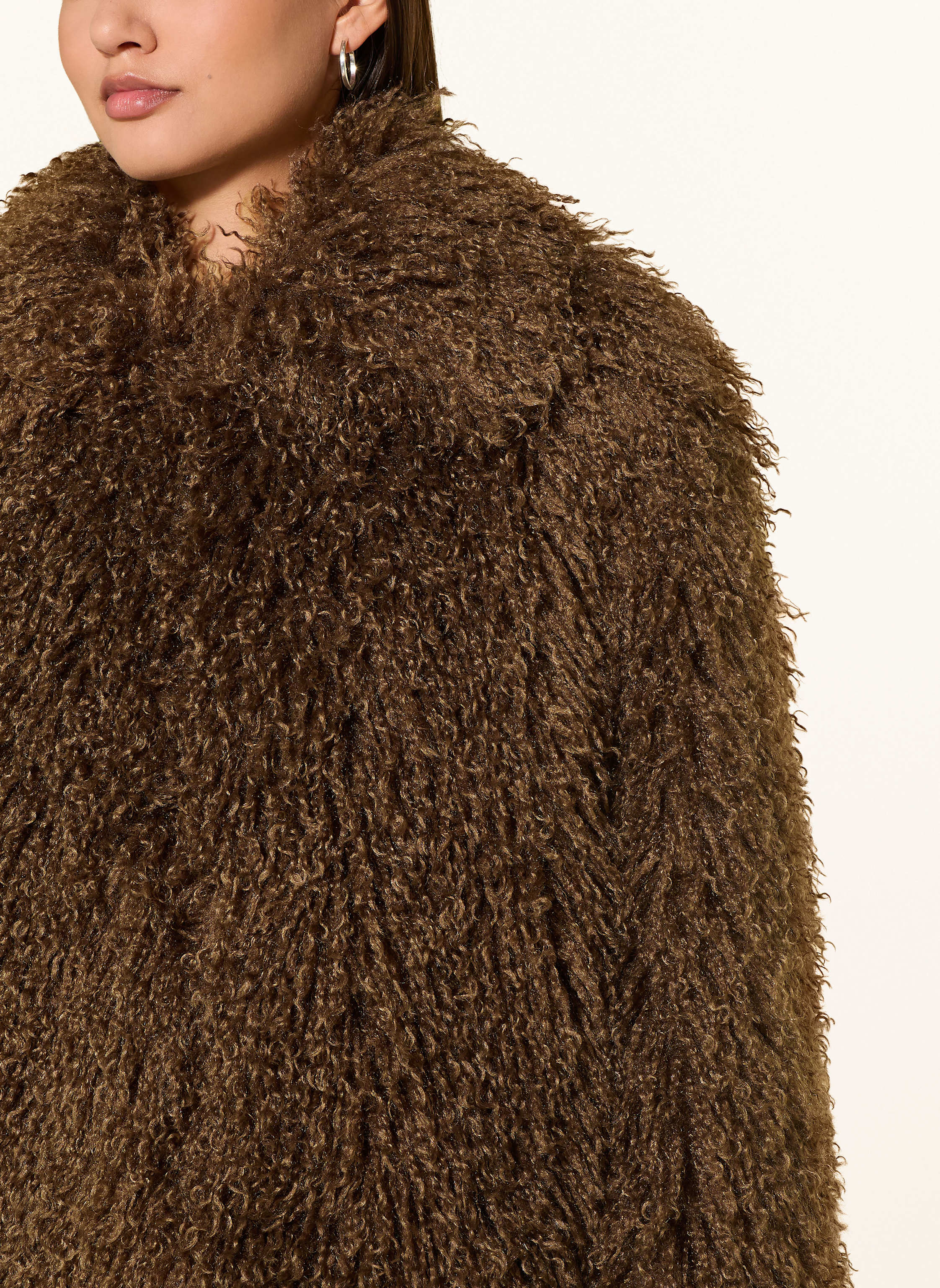 Thumbnail - Rich & Royal Kunstfell-Jacke braun