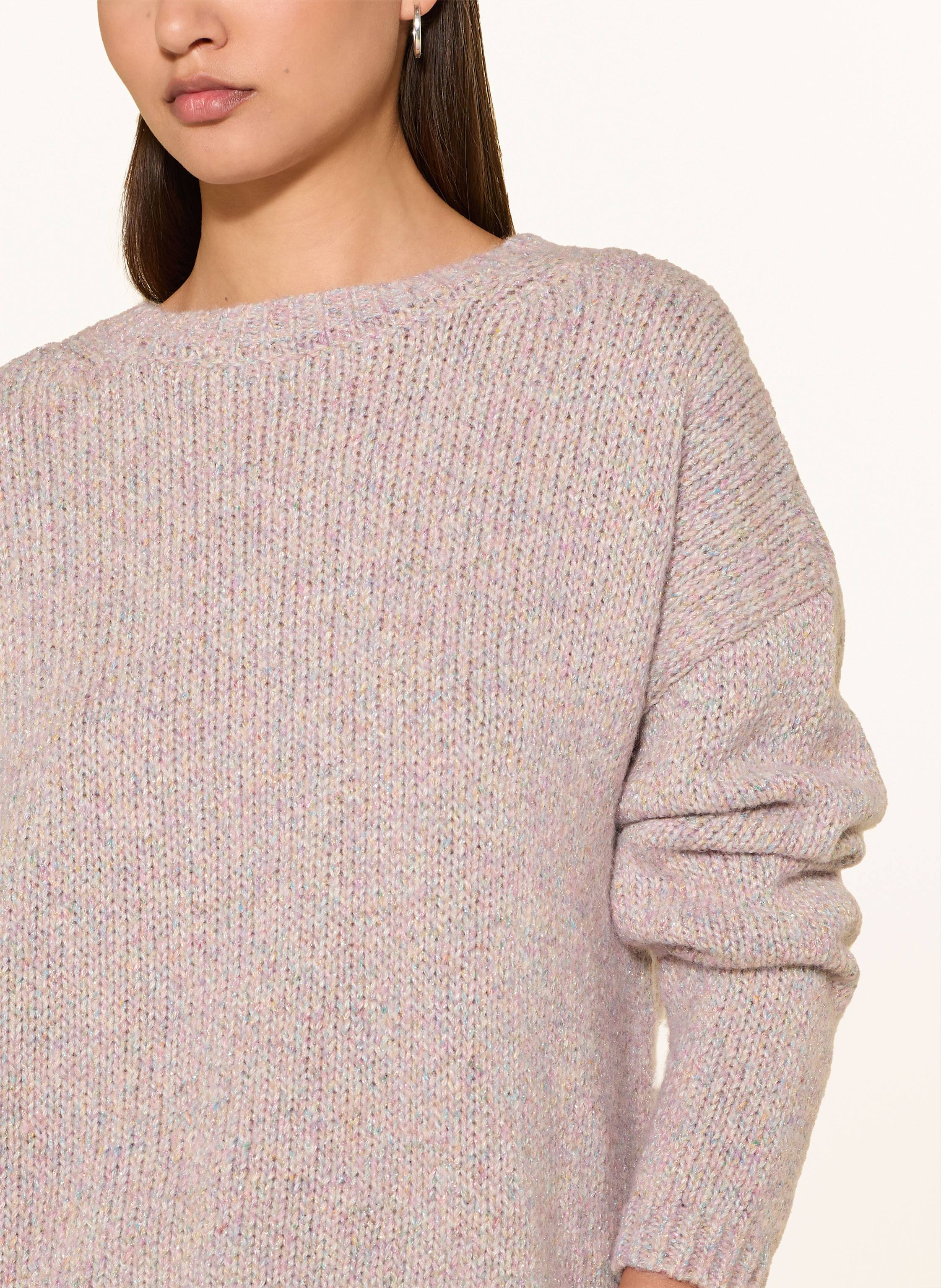 Thumbnail - Rich & Royal Pullover Mit Glitzergarn rosa