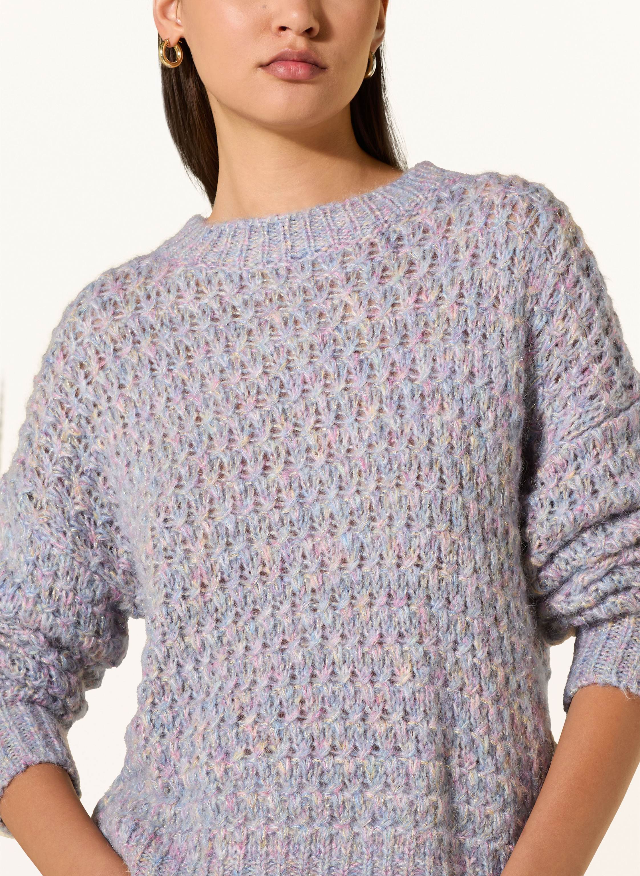 Thumbnail - Rich & Royal Pullover Mit Glitzergarn blau