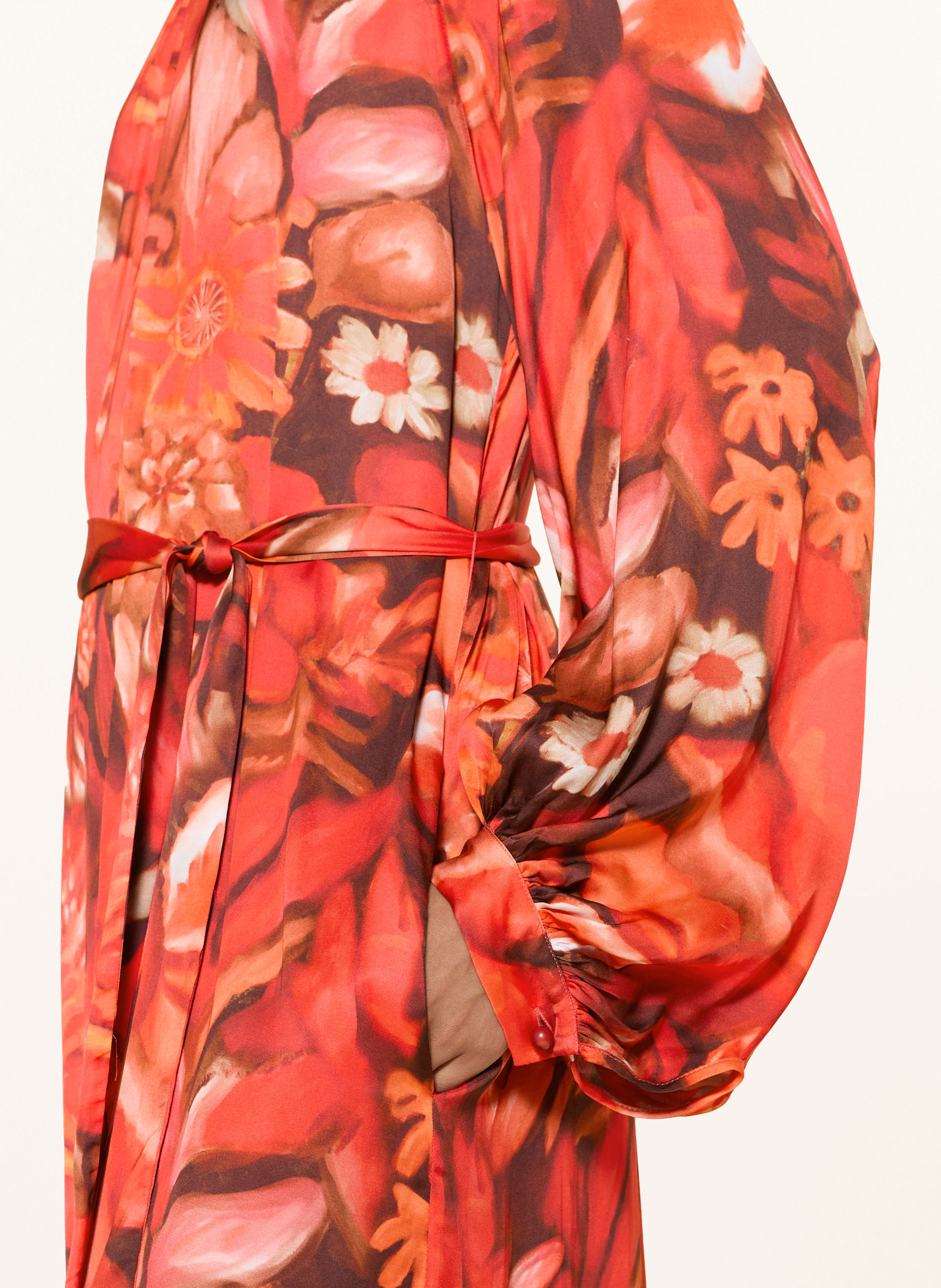 Thumbnail - Rich & Royal Satinkleid rot