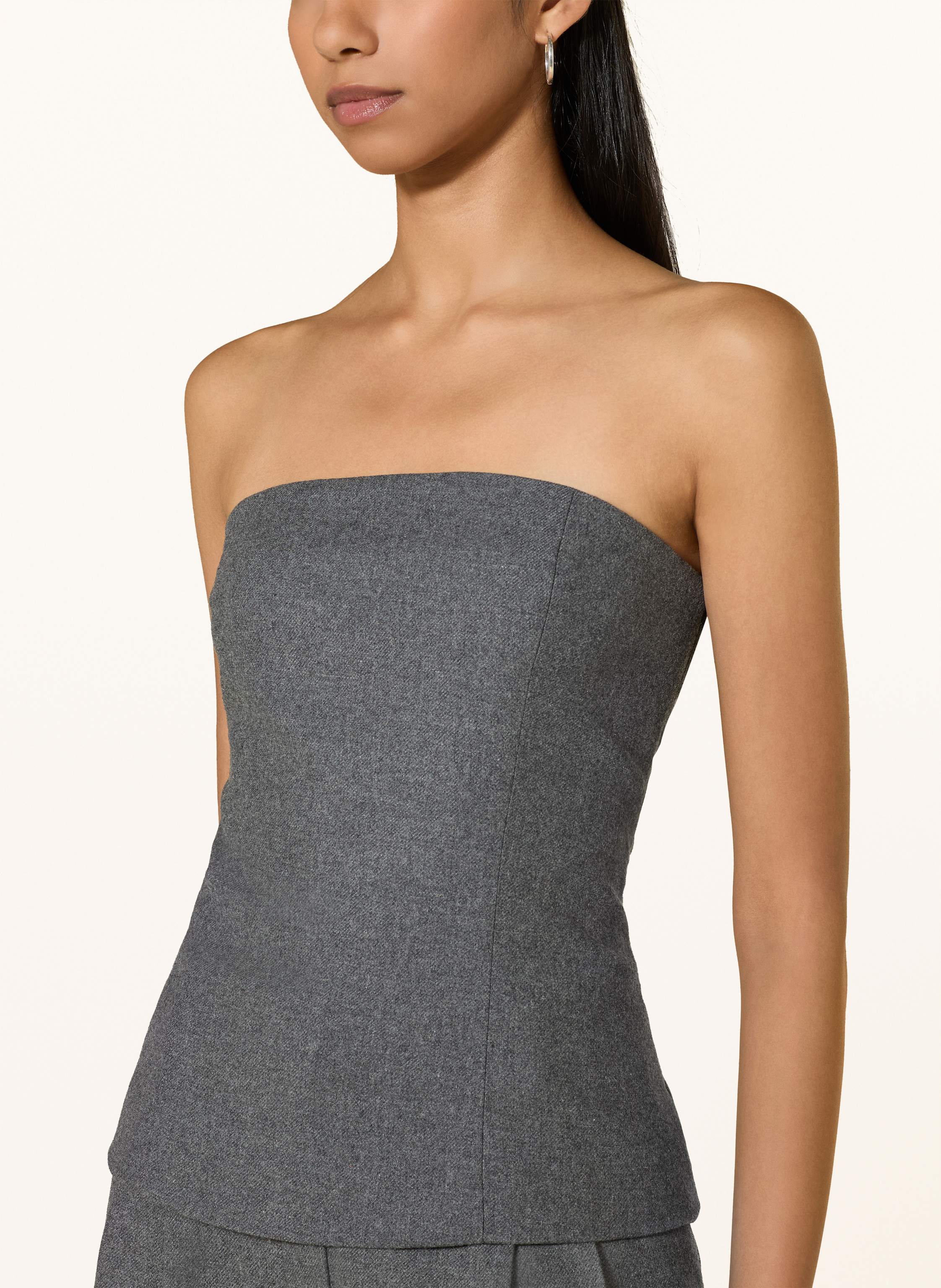 Thumbnail - Rich & Royal Off-Shoulder-Top grau