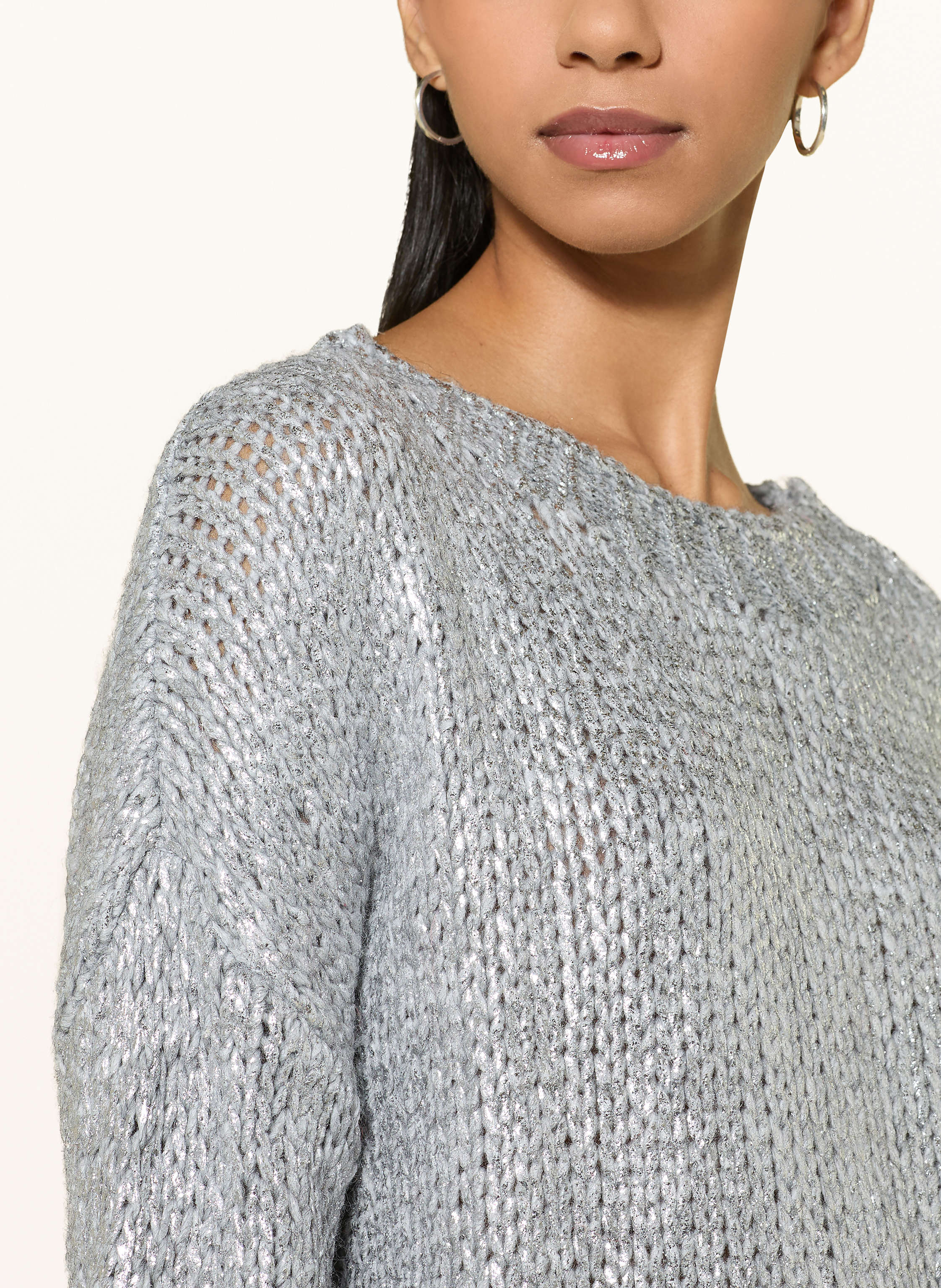 Thumbnail - Rich & Royal Pullover silber