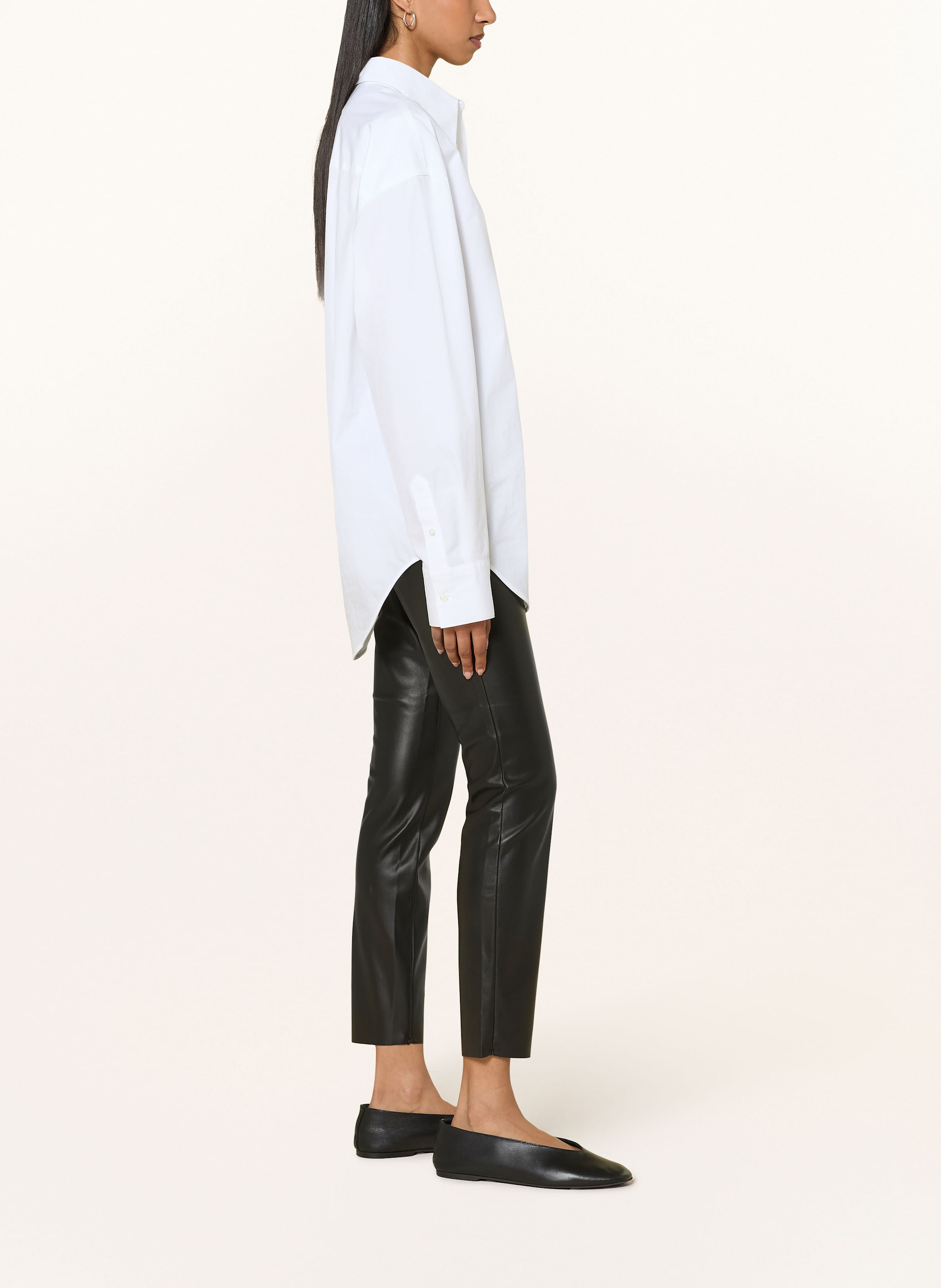 Thumbnail - Rich & Royal Hose In Lederoptik schwarz