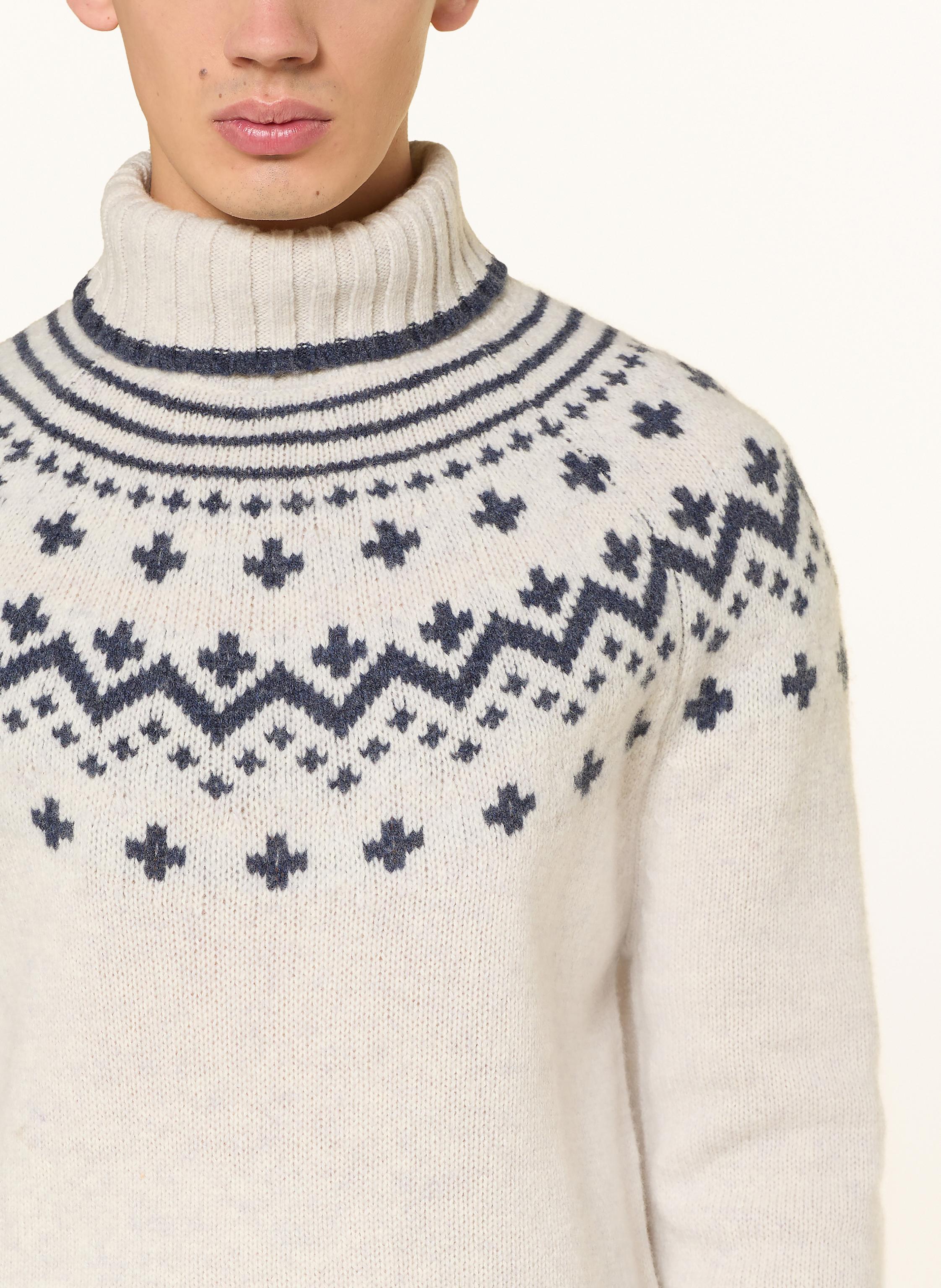 Thumbnail - Barbour Rollkragenpullover Hewton weiss