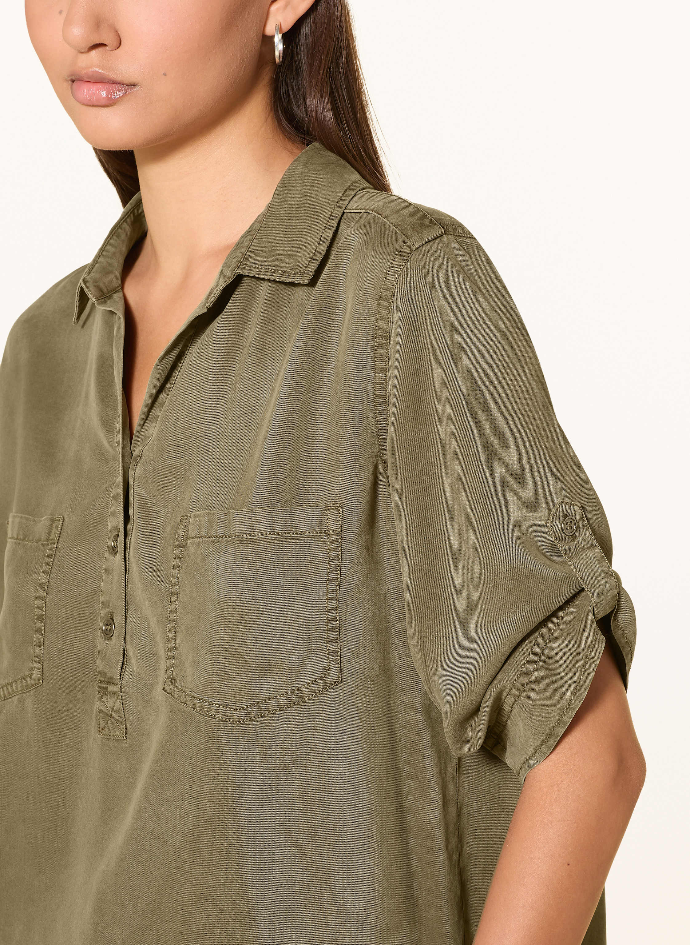 Thumbnail - Catnoir Blusenshirt Mit 3/4-Arm gruen