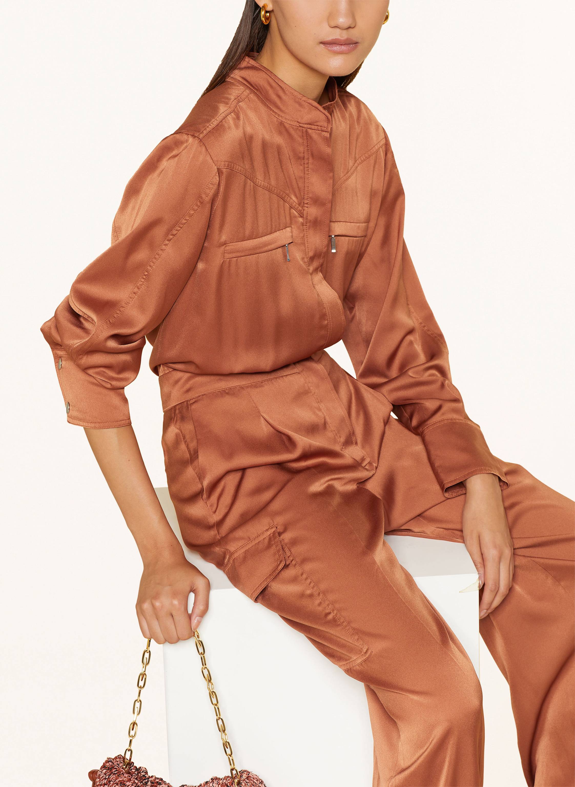 Thumbnail - Ba&Sh Cargo-Jumpsuit Carmy braun