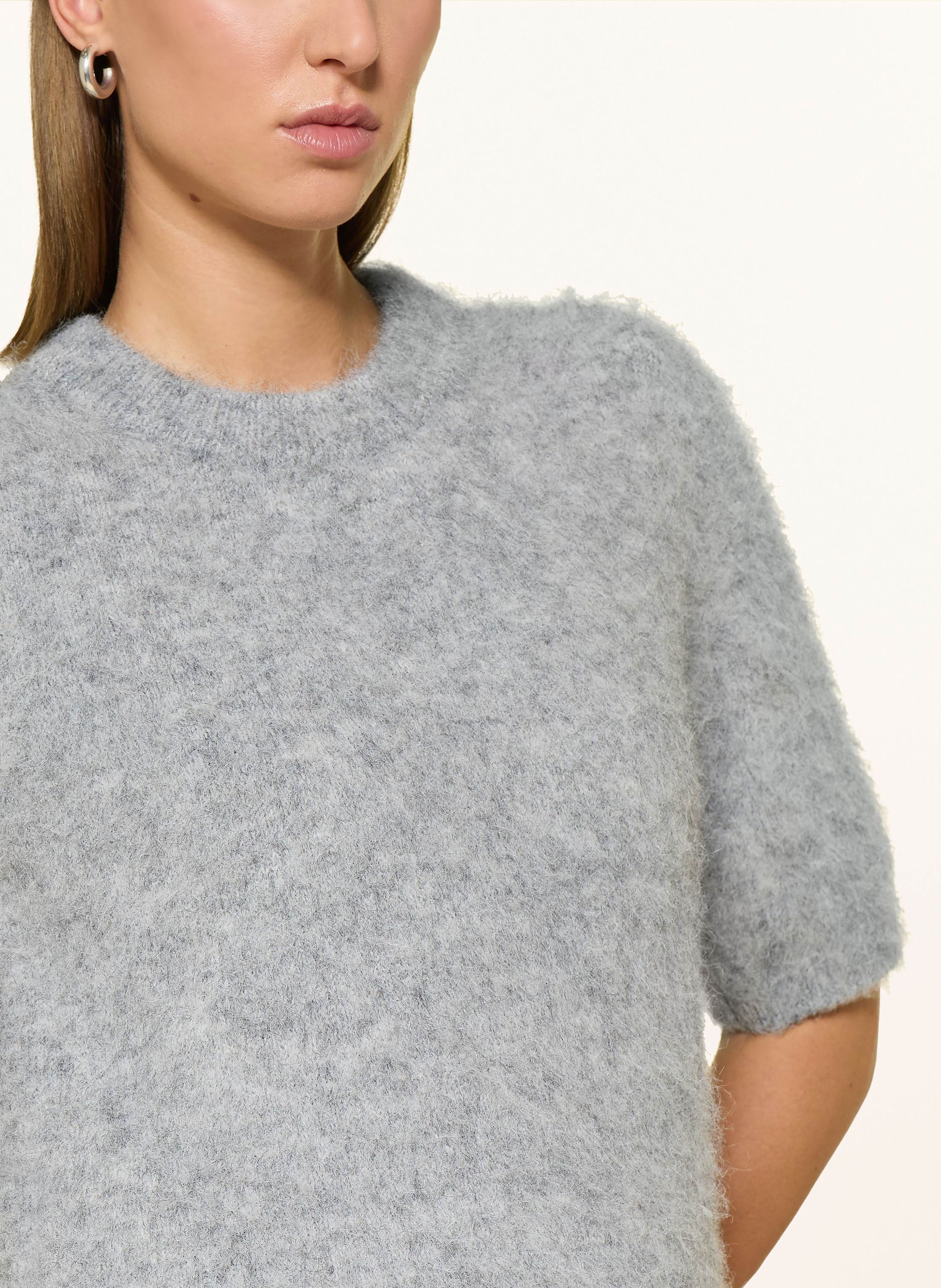 Thumbnail - Opus Strickshirt Plaush grau