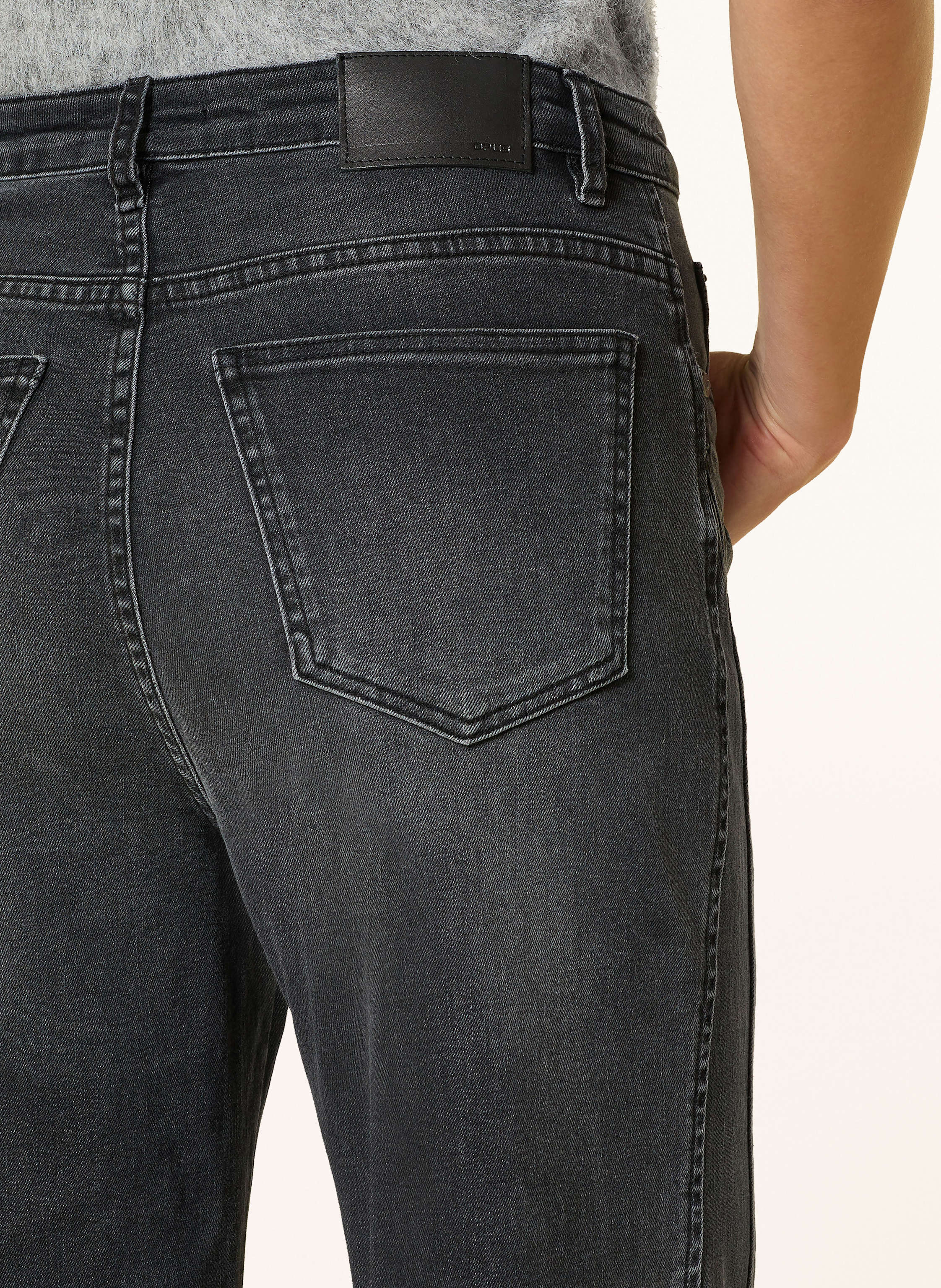 Thumbnail - Opus Wide Leg Jeans Miva grau