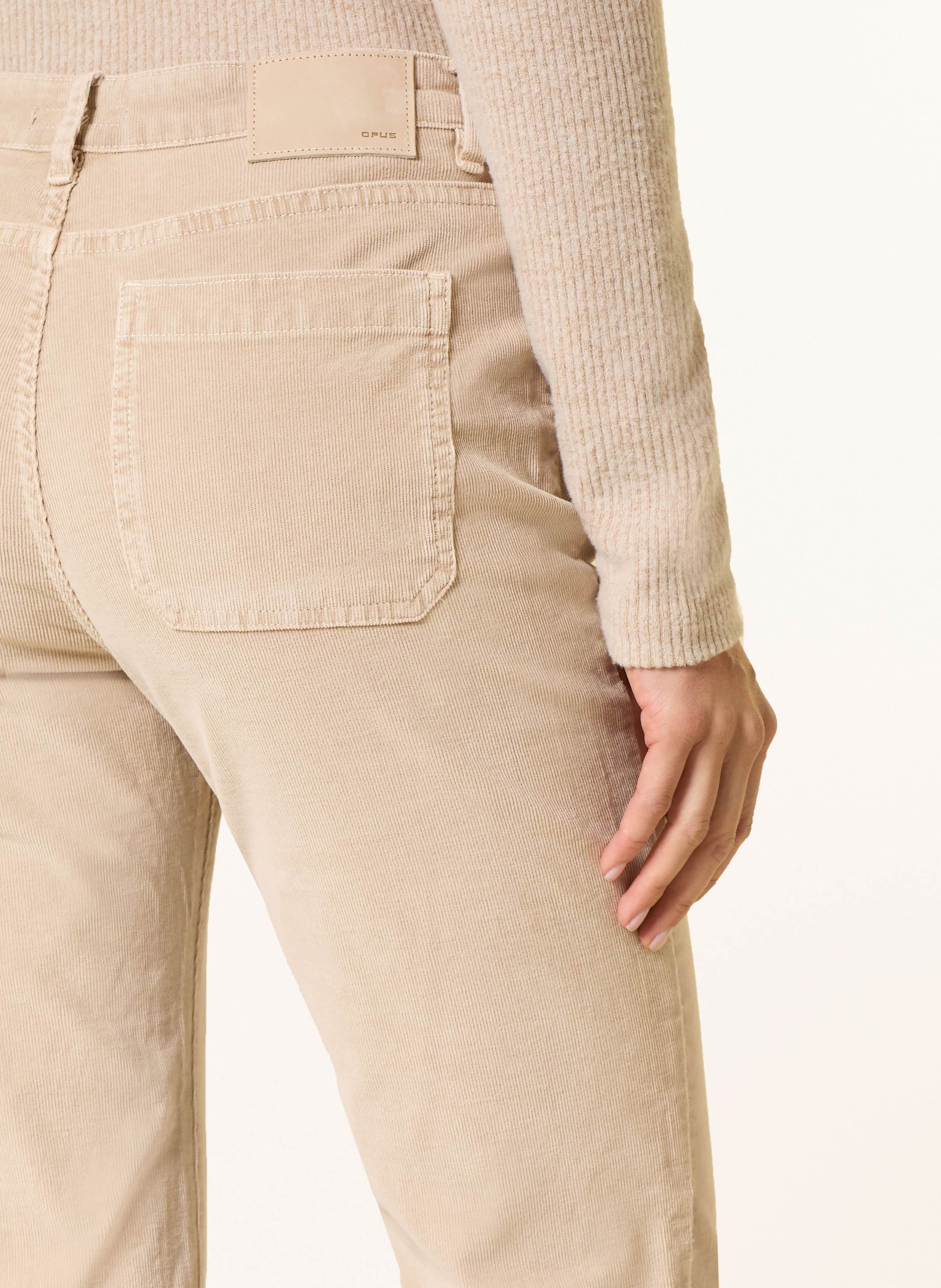 Thumbnail - Opus Marlenehose Ebbi Aus Cord beige