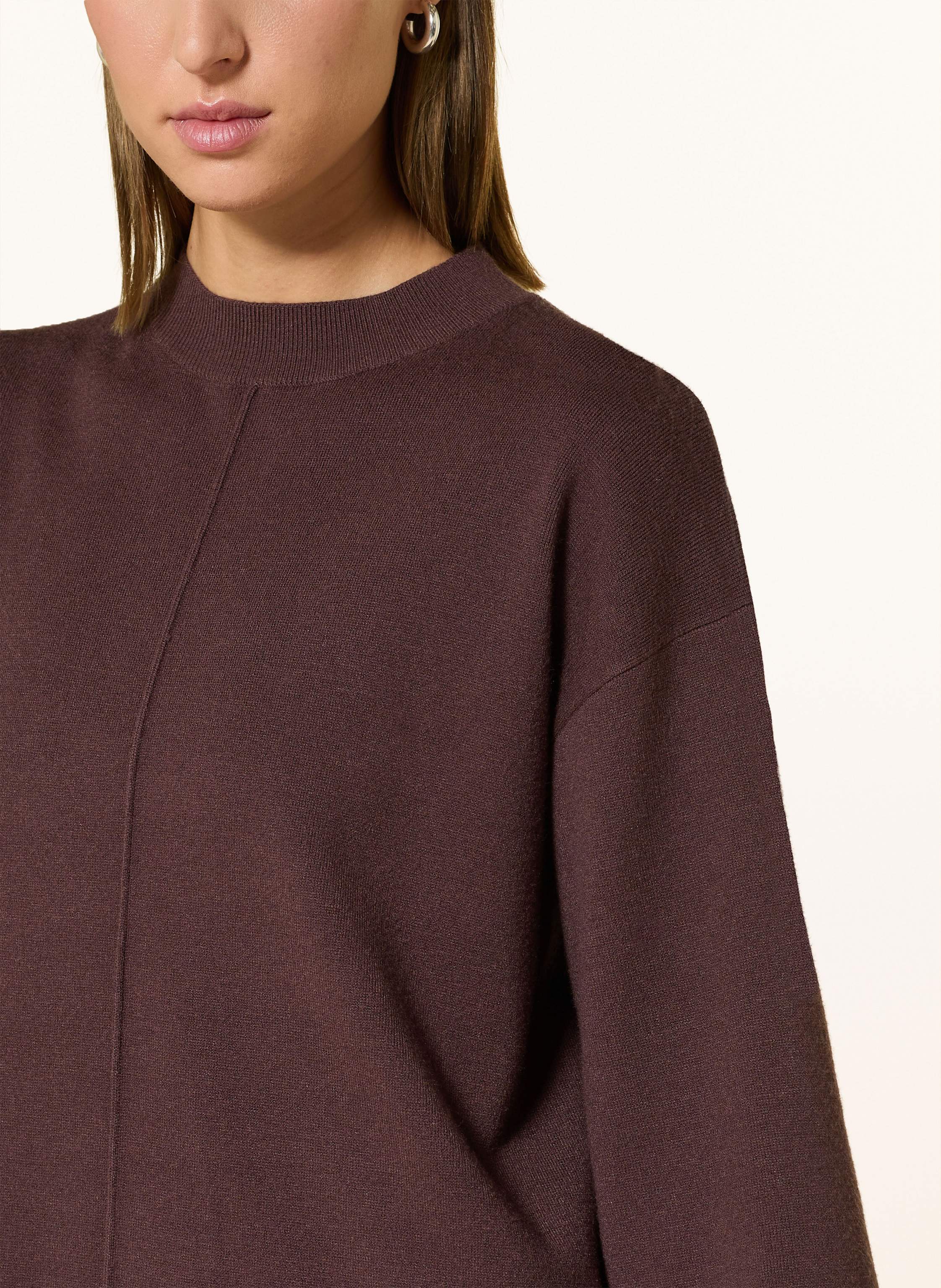 Thumbnail - Opus Strickkleid Wanalo Mit 3/4-Arm lila