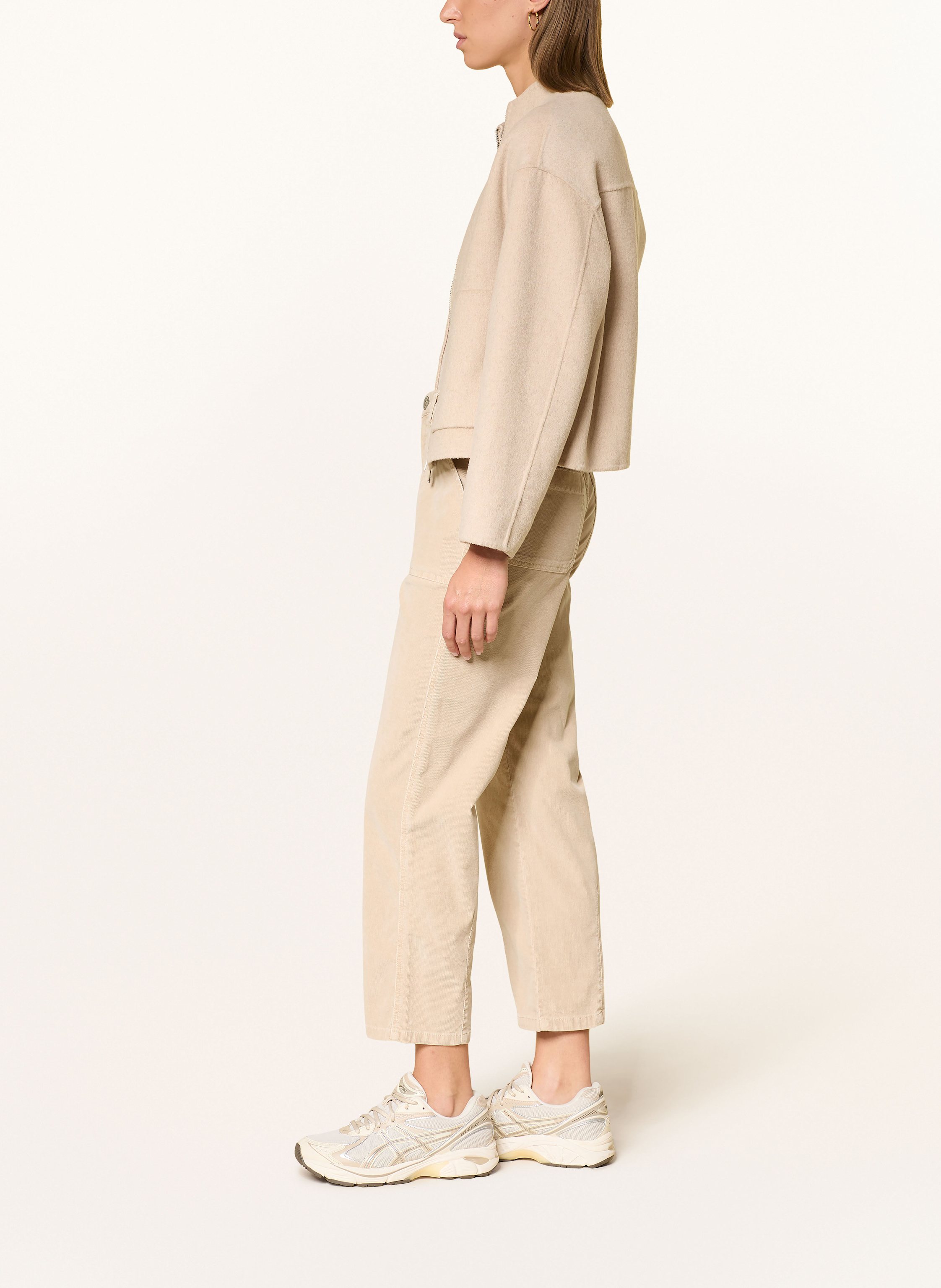 Thumbnail - Opus 7/8-Hose Lissie Aus Cord beige