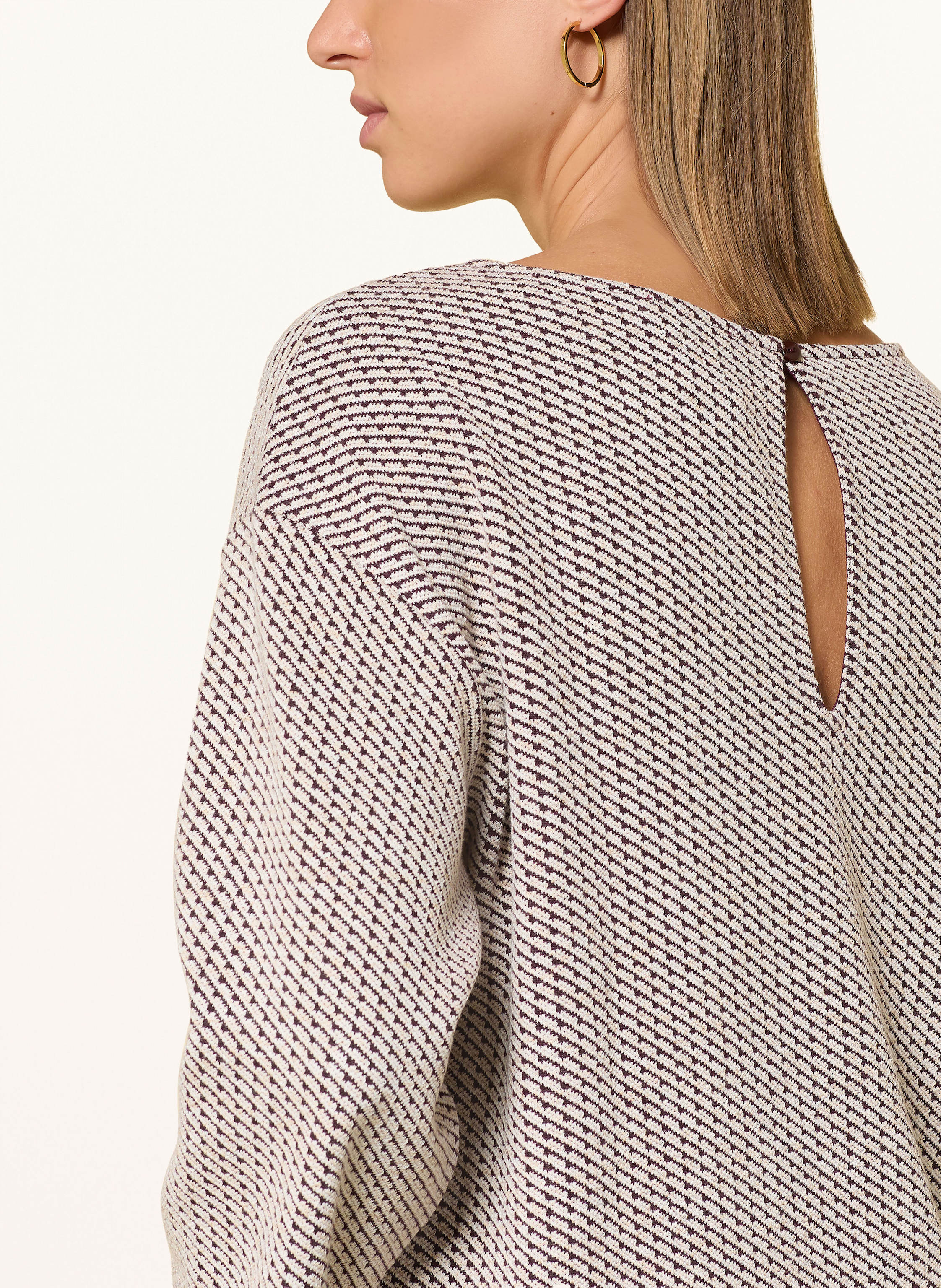 Thumbnail - Opus Pullover Goman Mit 3/4-Arm lila