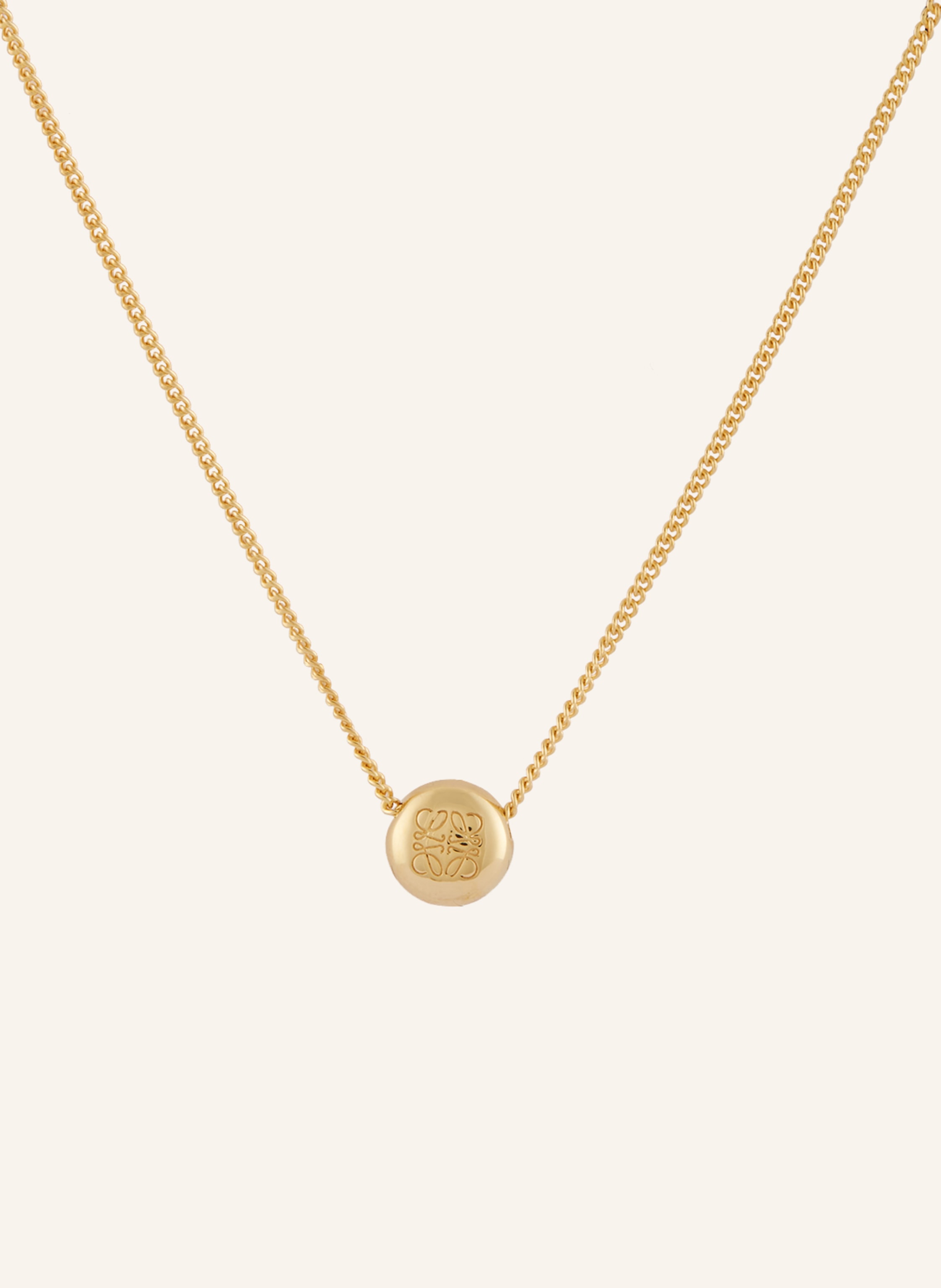 Loewe Loewe Halskette Pebble Aus 925er Sterlingsilber gold in GOLD