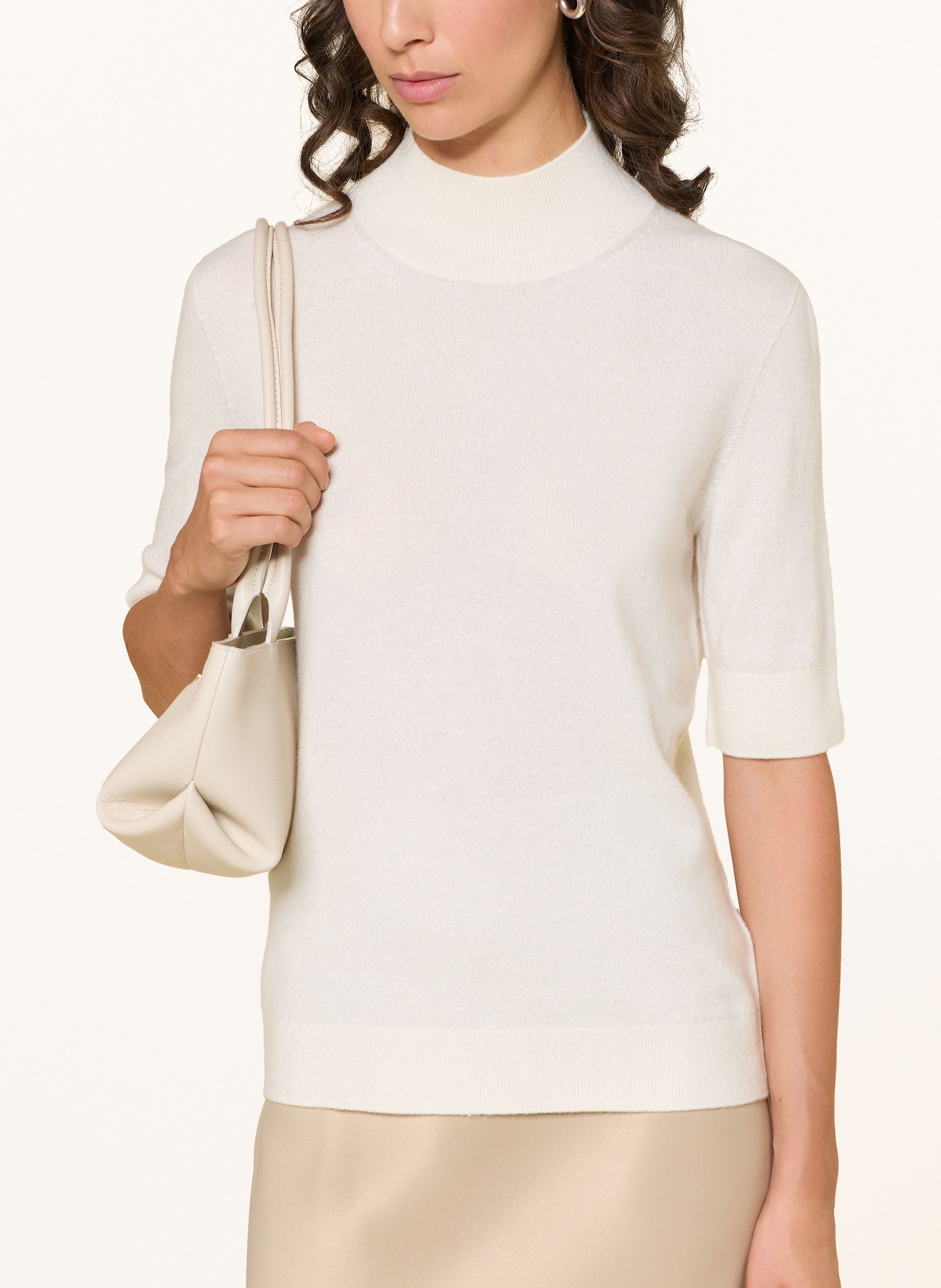 Thumbnail - Cos Strickshirt Aus Cashmere weiss