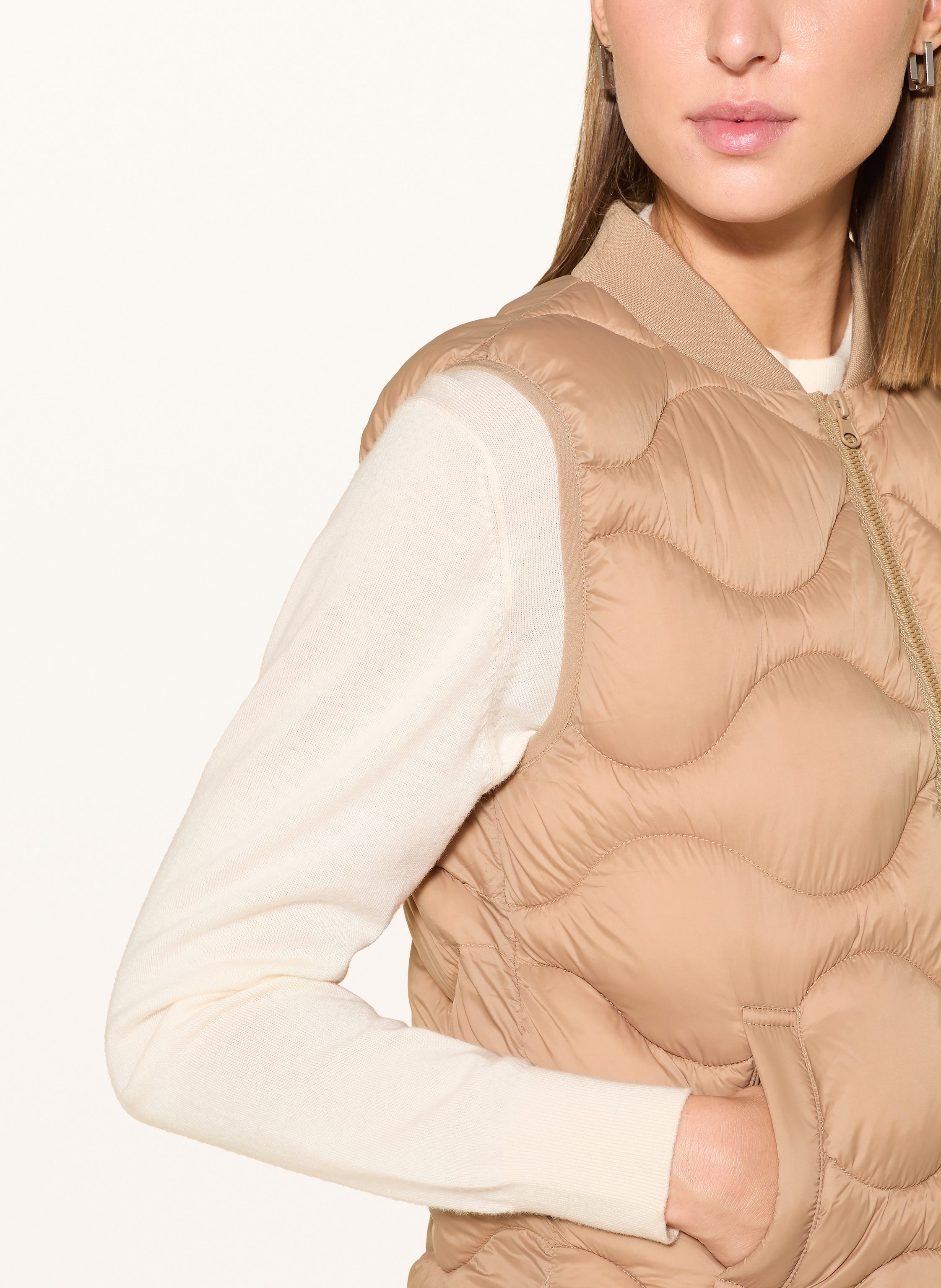 Thumbnail - Herrlicher Steppweste Cierra braun