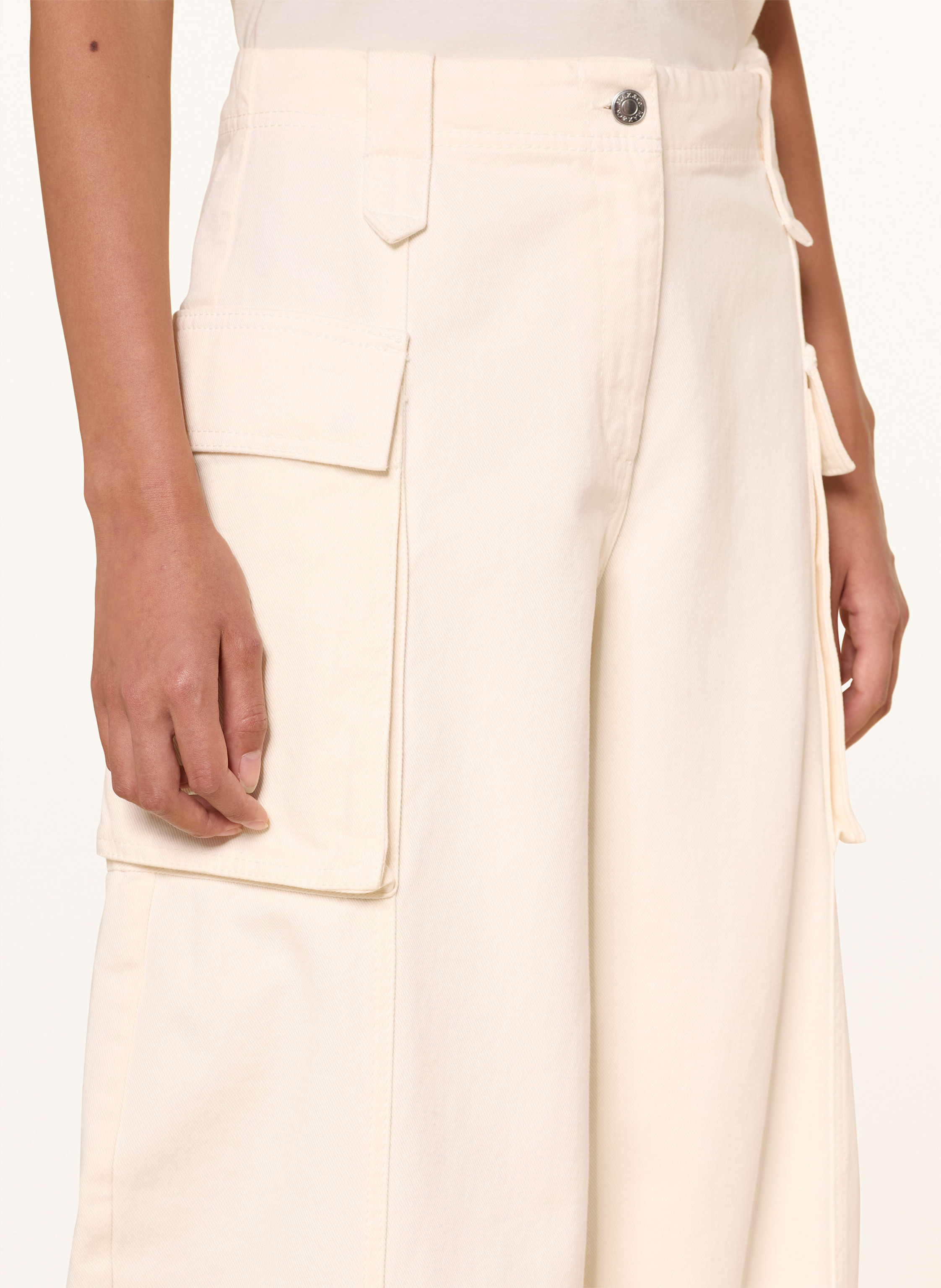 Thumbnail - Max & Co. Cargohose Mcogomma weiss