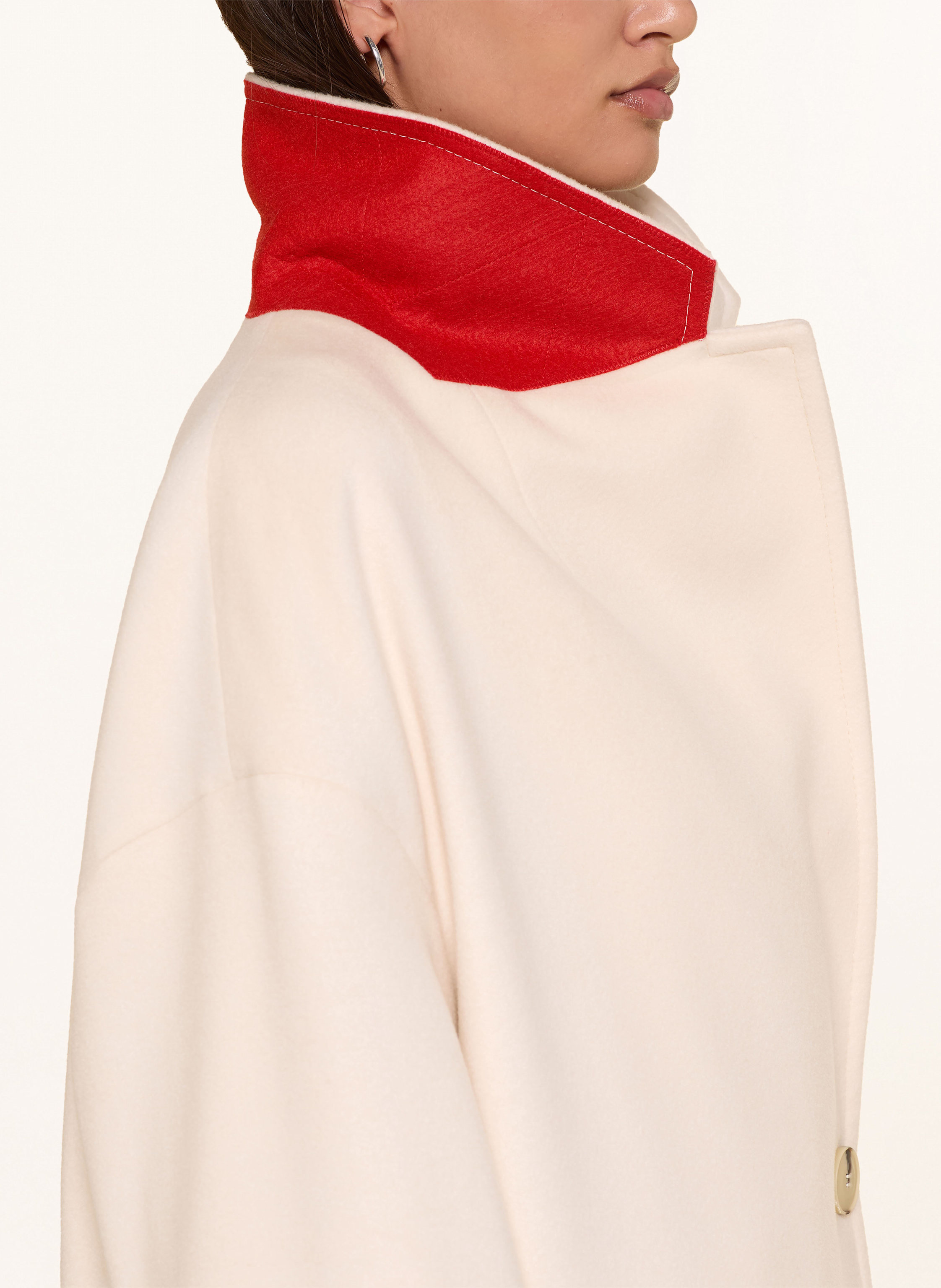 Thumbnail - Max & Co. Wollmantel Mcocactus Mit Cashmere weiss