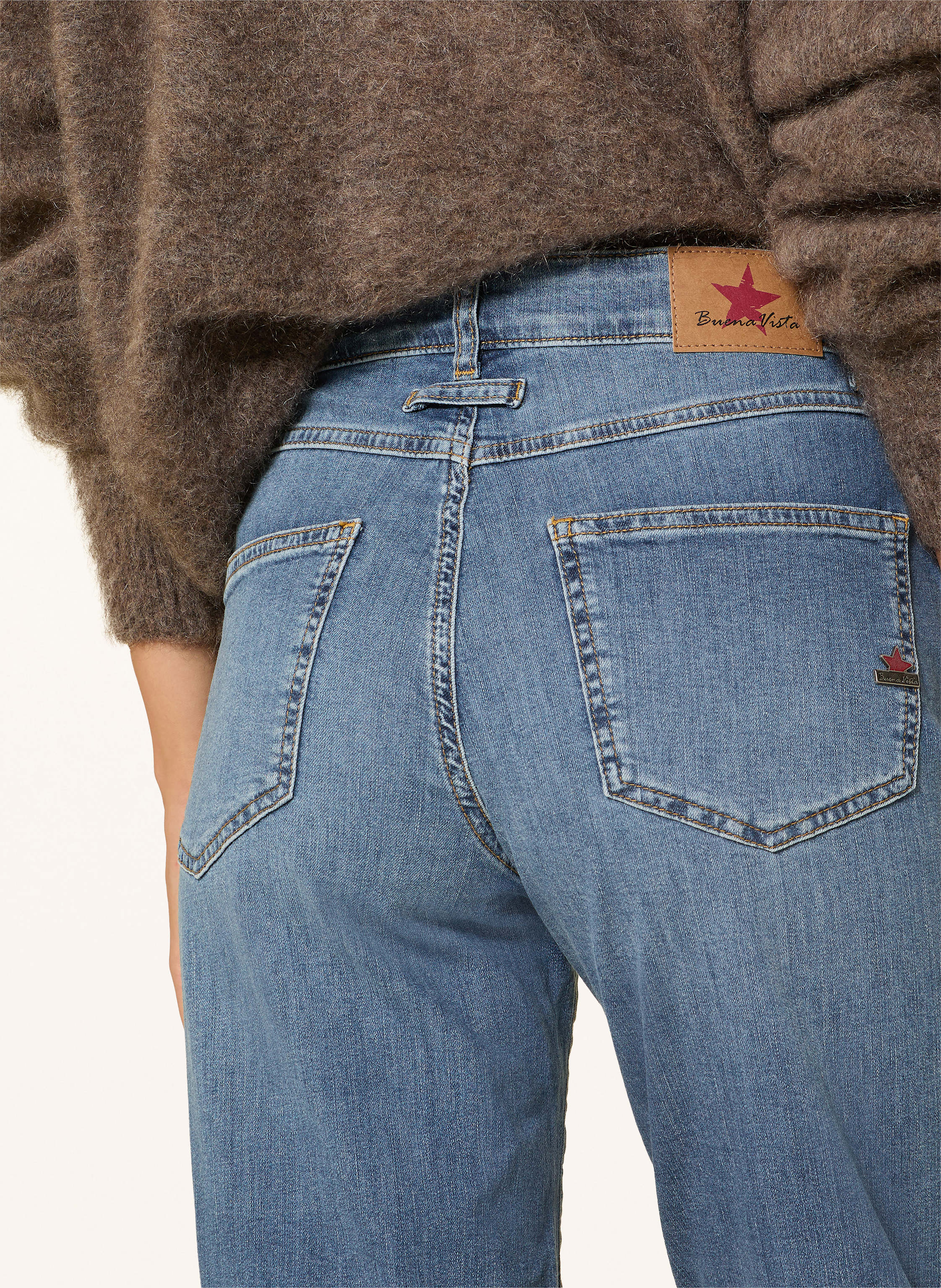 Thumbnail - Buena Vista Straight Leg Jeans blau