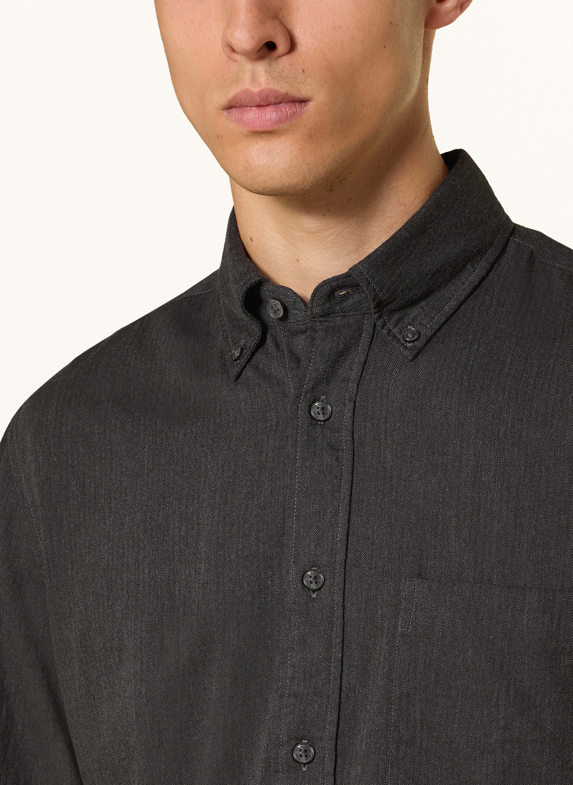 Thumbnail - Marc O'polo Hemd Regular Fit grau