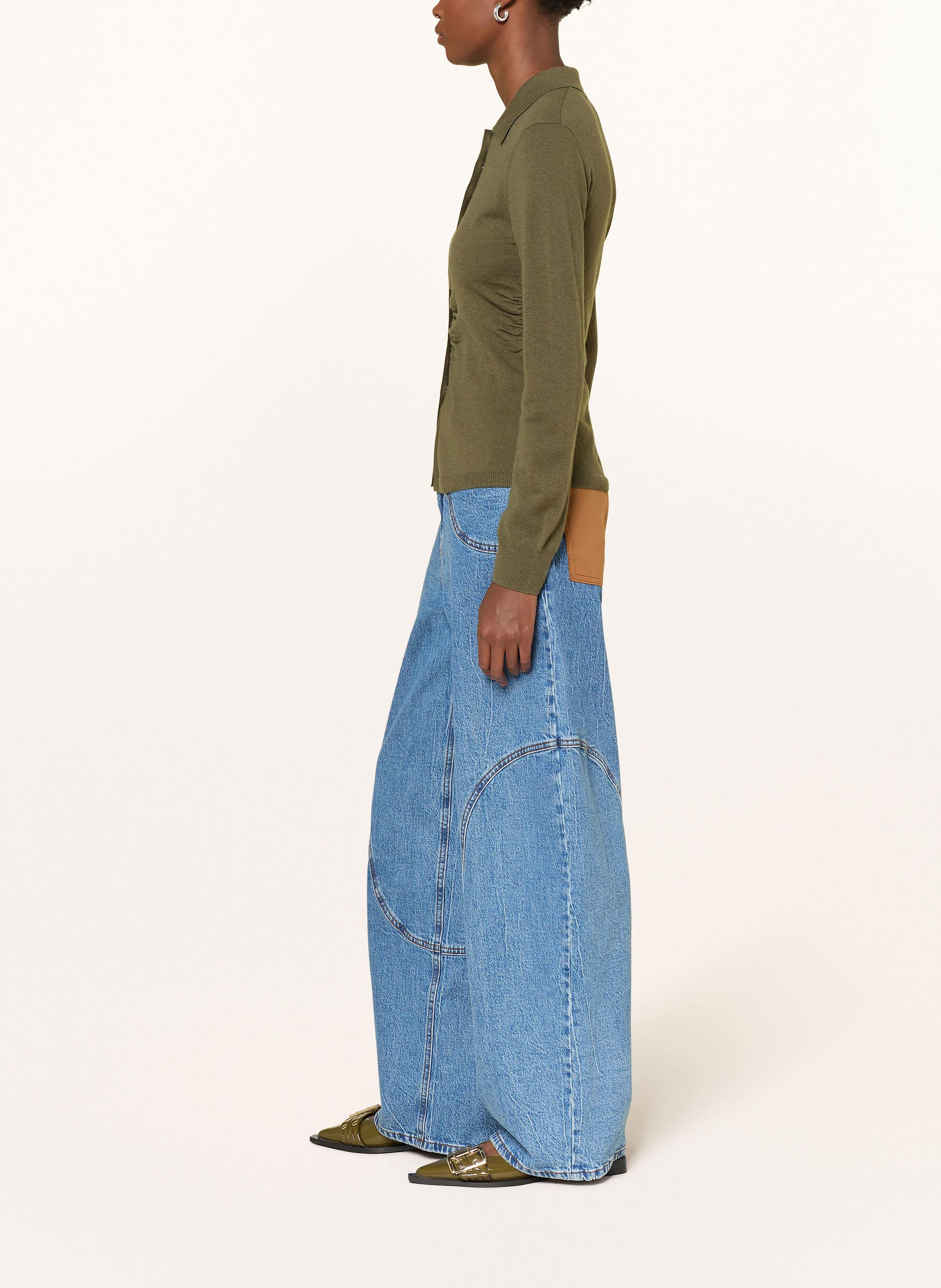 Thumbnail - Baum Und Pferdgarten Barrel Jeans Napolen blau