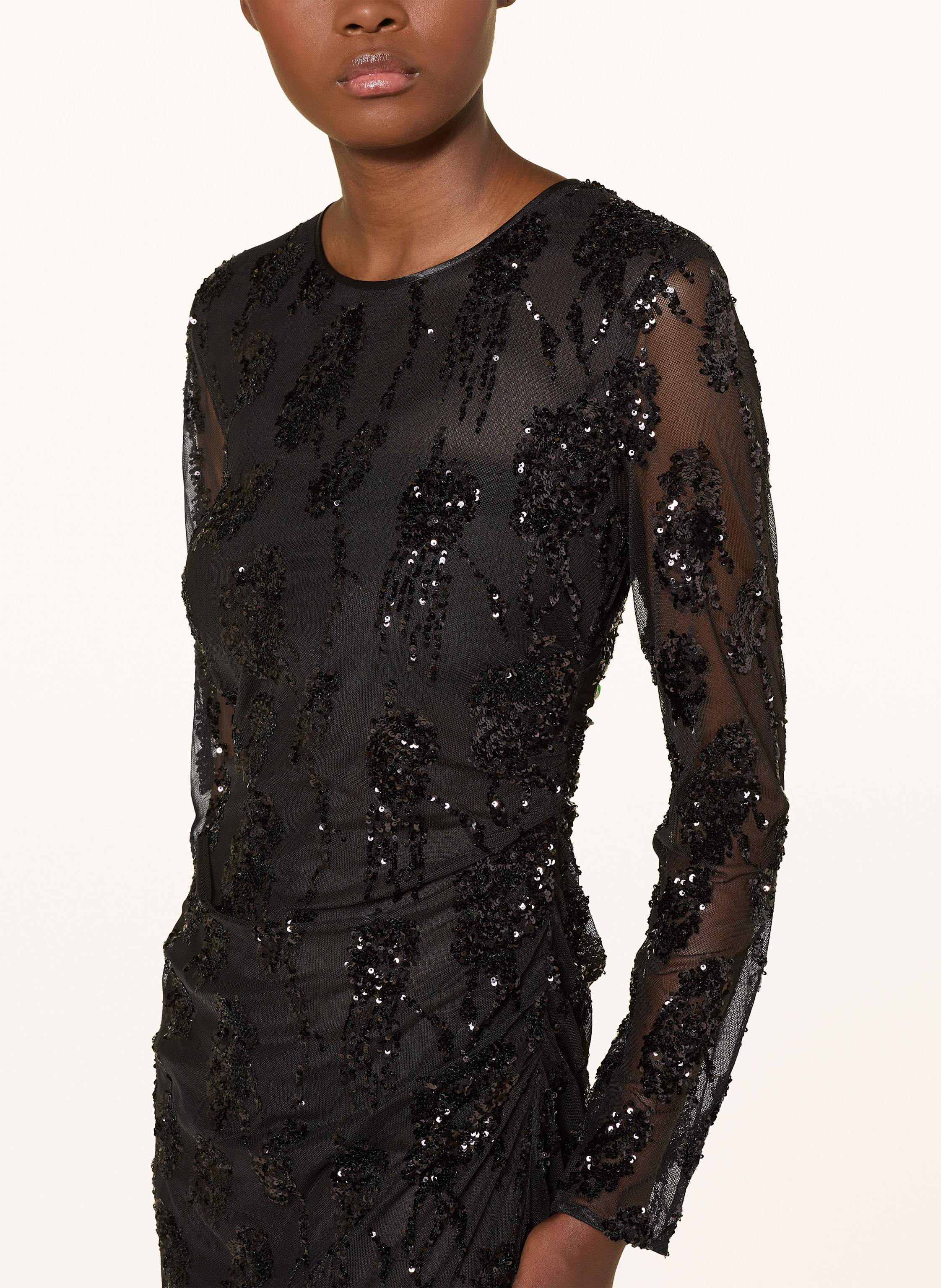 Thumbnail - Baum Und Pferdgarten Kleid Jenina Mit Pailletten schwarz